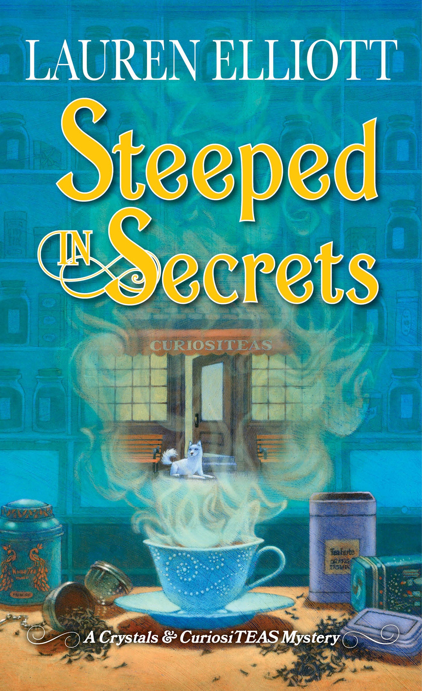 Steeped in Secrets - A Magical Mystery (A Crystals & CuriosiTEAS Mystery) (Book:1)
