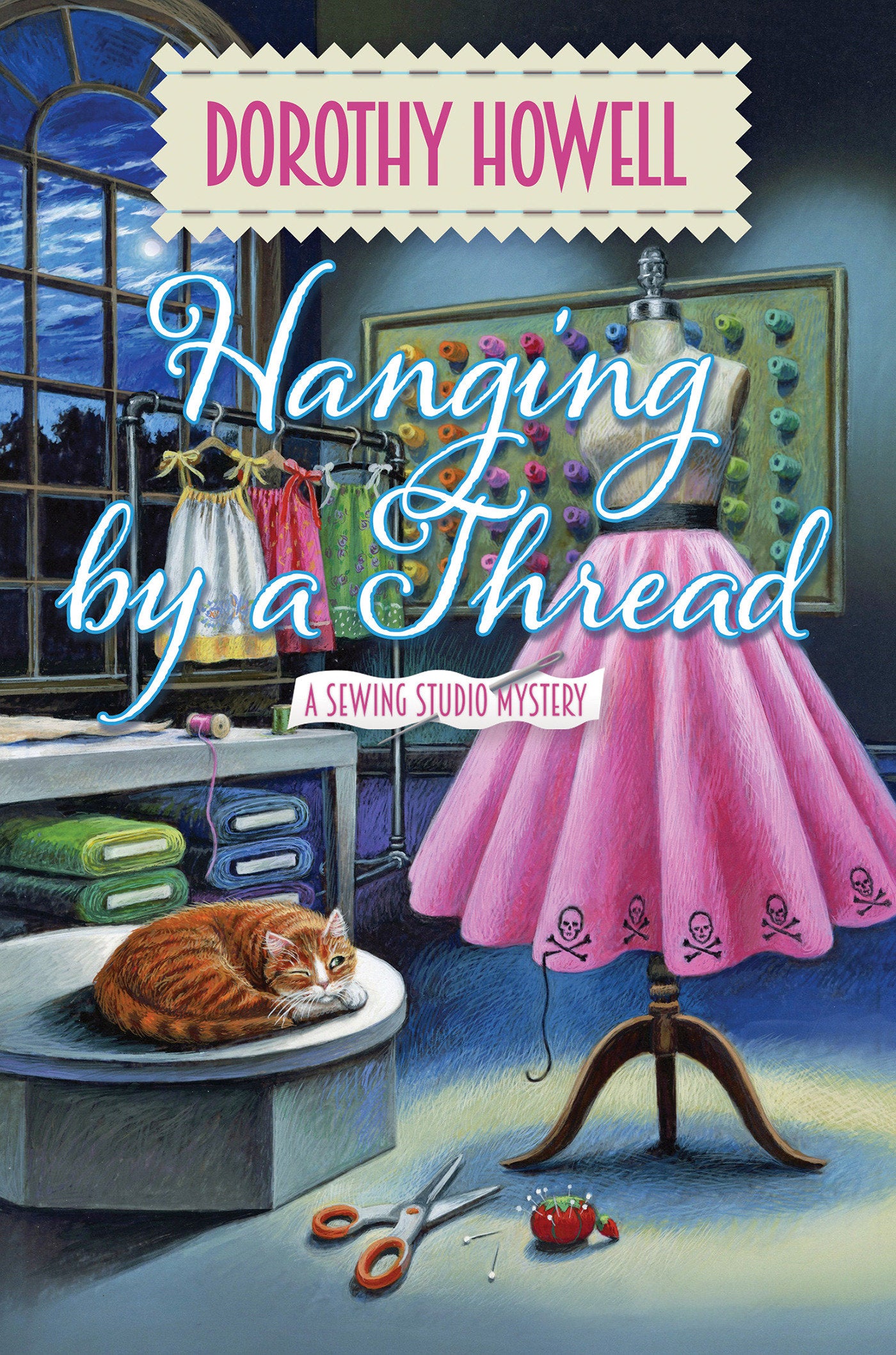 Hanging by a Thread (A Sewing Studio Mystery) (Book:2)