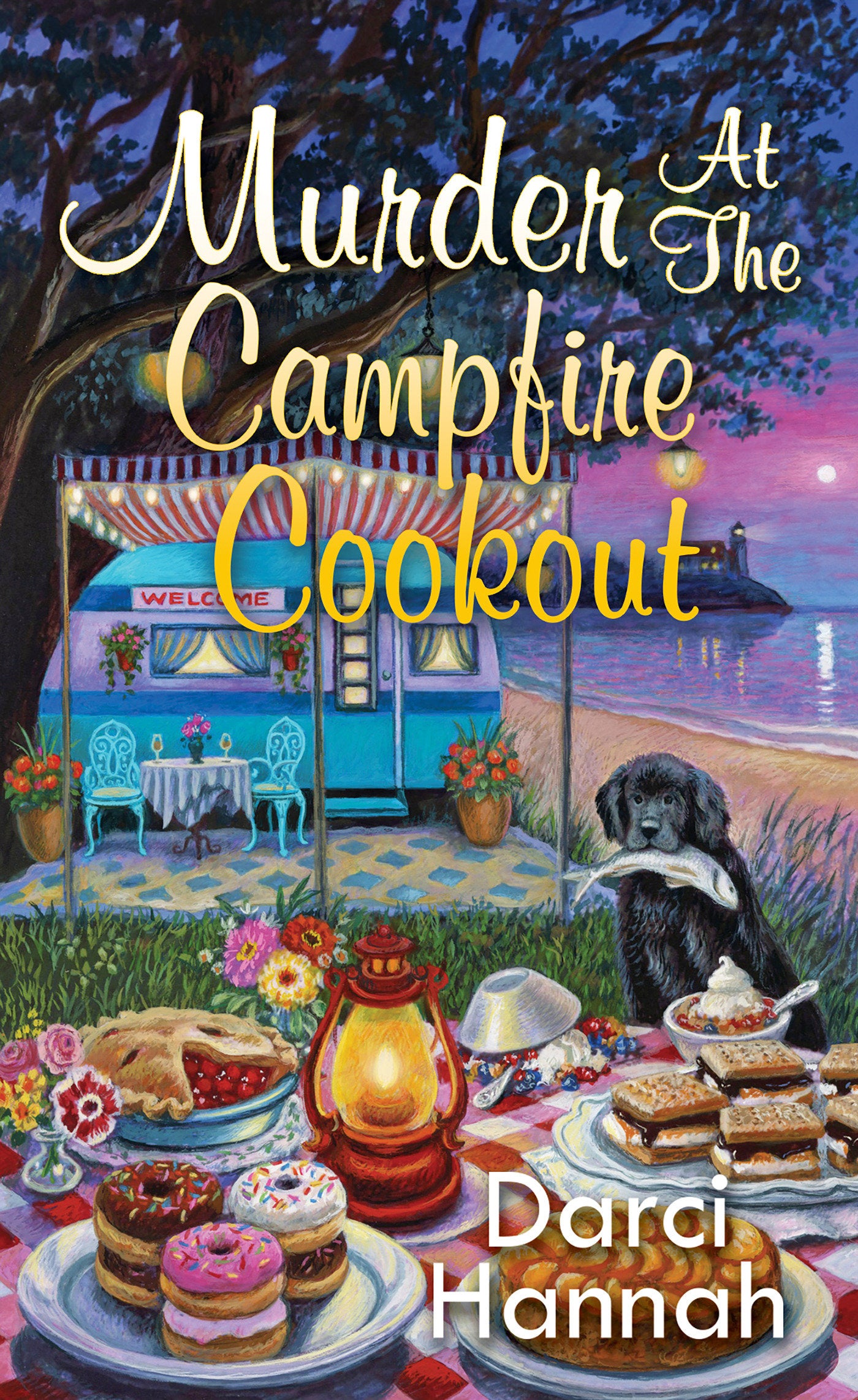 Murder at the Campfire Cookout (A Beacon Bakeshop Mystery) (Book:7)
