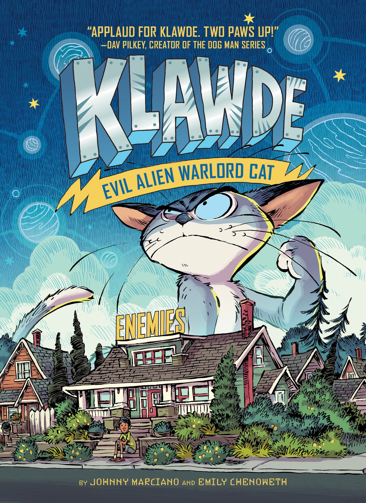 Klawde: Evil Alien Warlord Cat: Enemies #2 (Klawde: Evil Alien Warlord Cat) (Book:2)