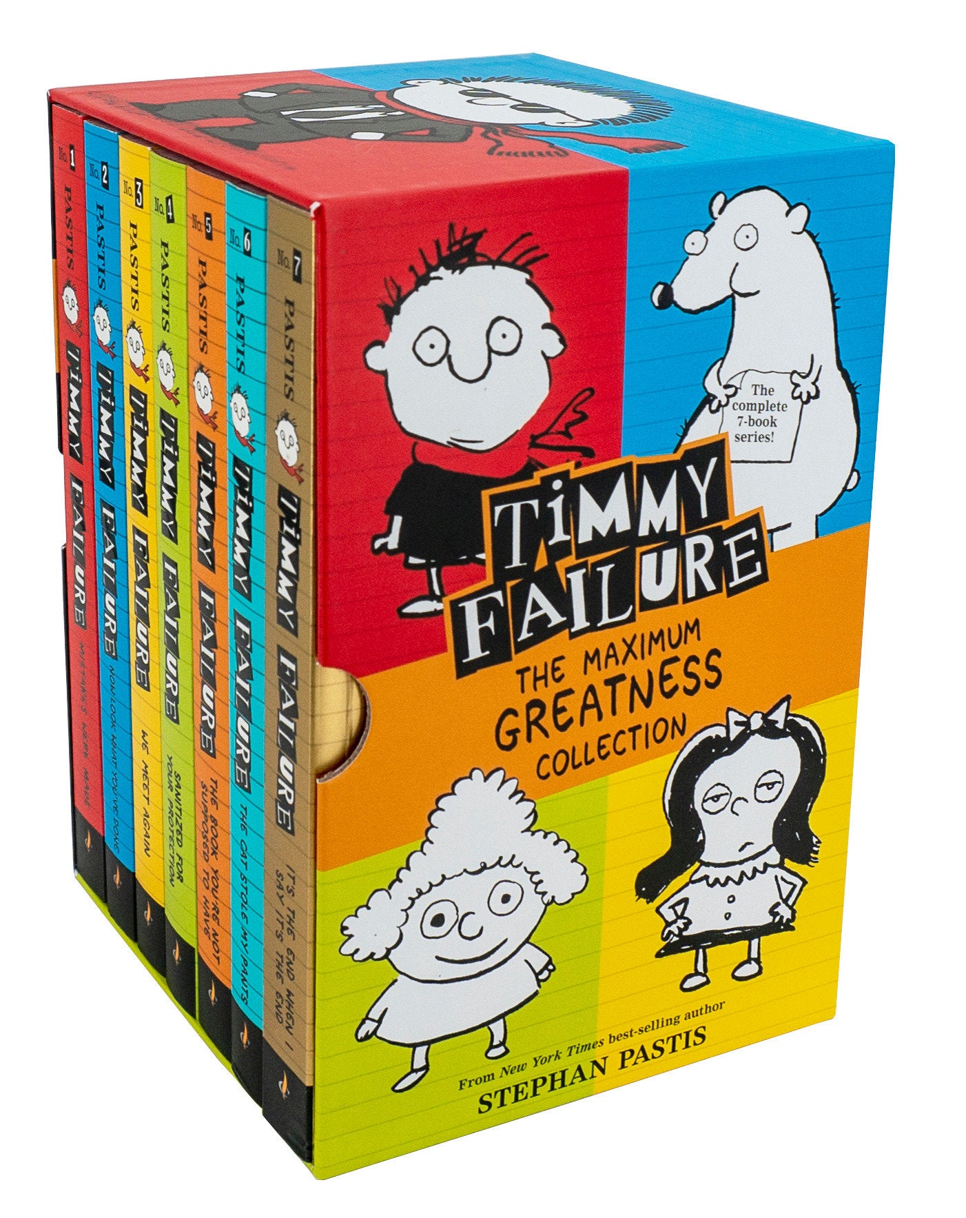 Timmy Failure: The Maximum Greatness Collection - Books 1-7 (Complete Box Set) (Timmy Failure)