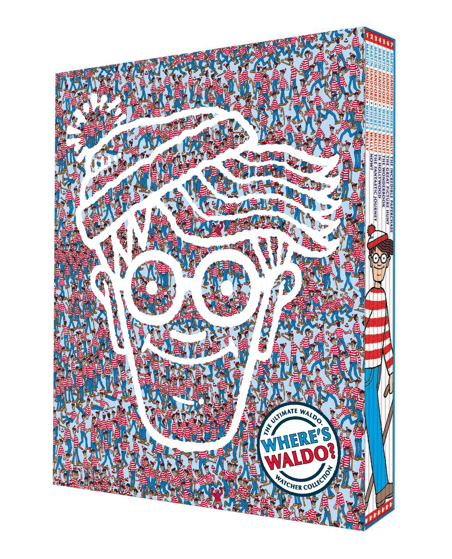 Where’s Waldo? The Ultimate Waldo Watcher Collection - (A Box Set of 7 Hidden Object Activity Books, Packed with Search & Find Puzzle Adventures - a Perfect Gift & Travel Companion for All Ages) (Where's Waldo?)
