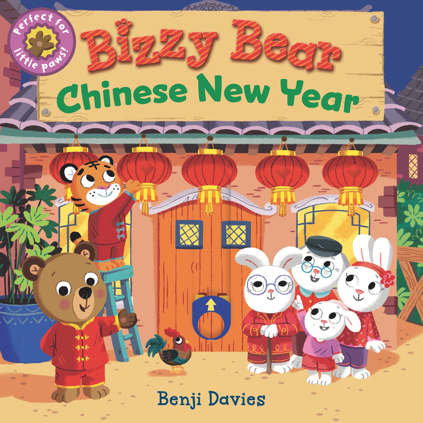 Bizzy Bear: Chinese New Year - (Interactive Board Book About the Lunar New Year for Toddlers - With Sturdy Tabs and Slides to Push and Pull) (Bizzy Bear)
