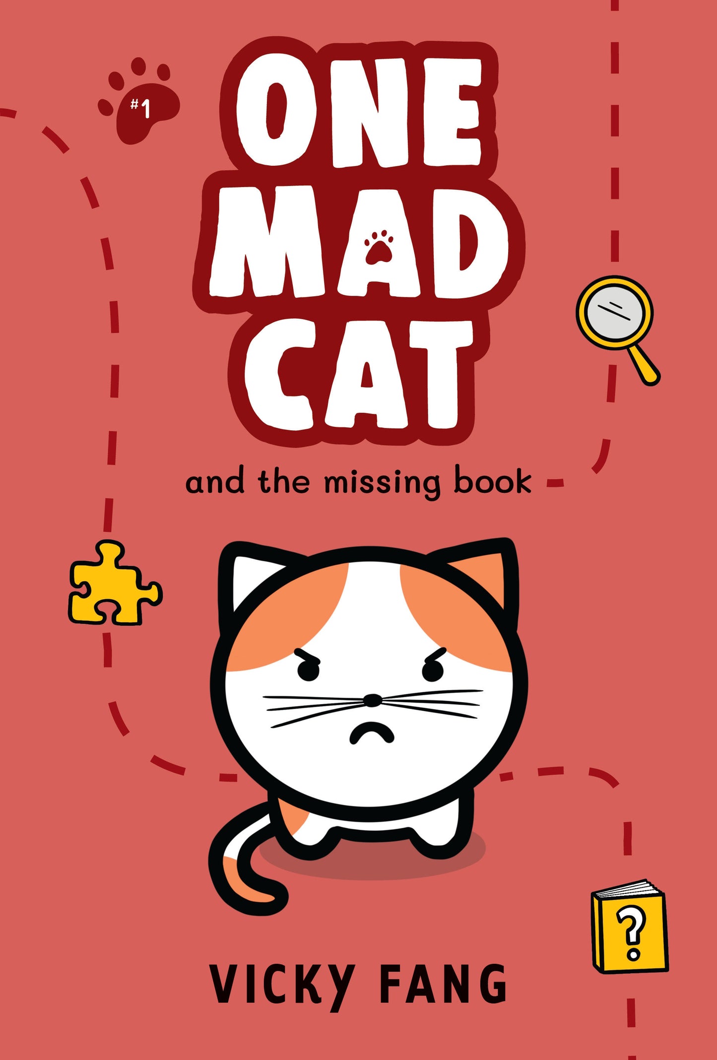 One Mad Cat and the Missing Book (One Mad Cat)
