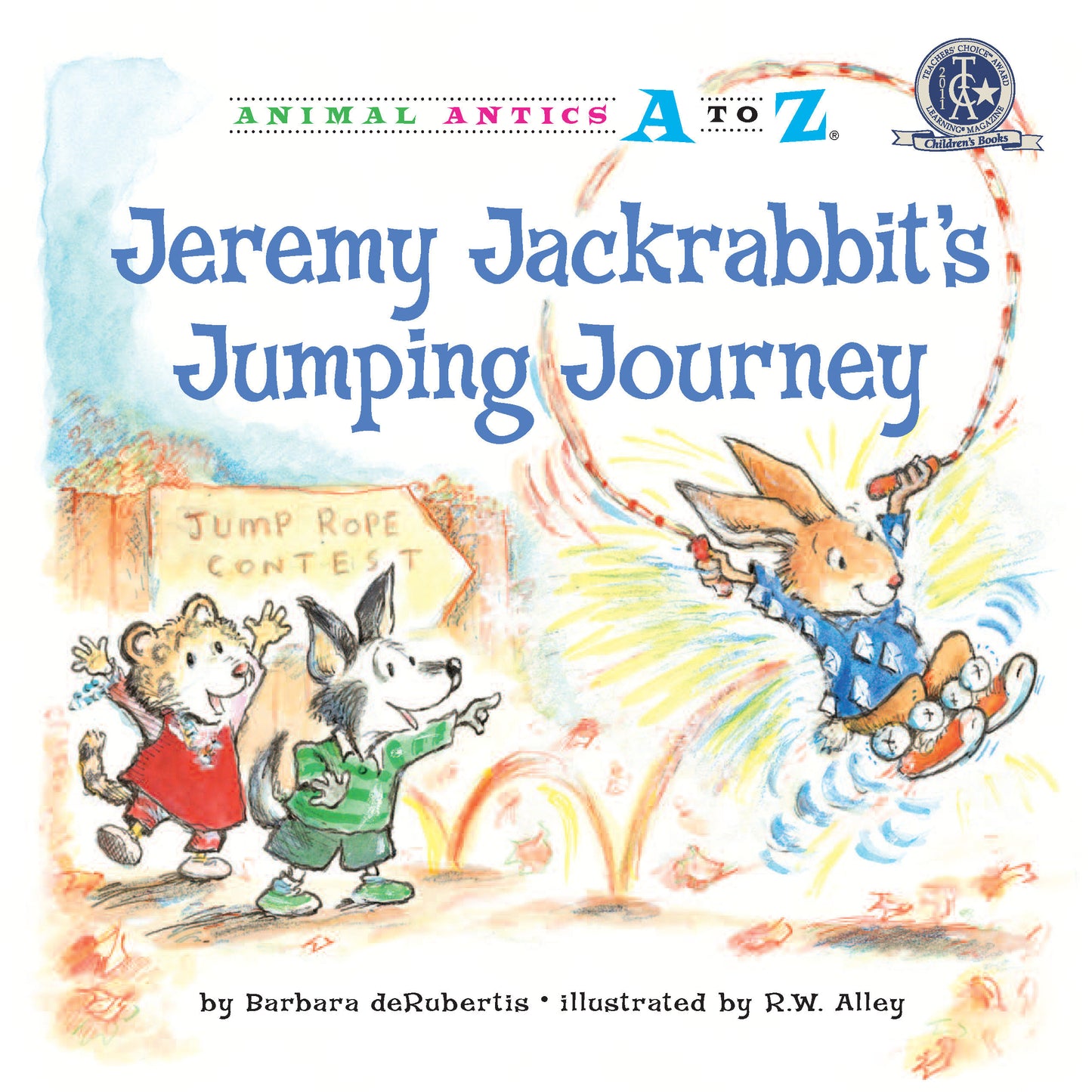 Jeremy Jackrabbit's Jumping Journey (Animal Antics A to Z)