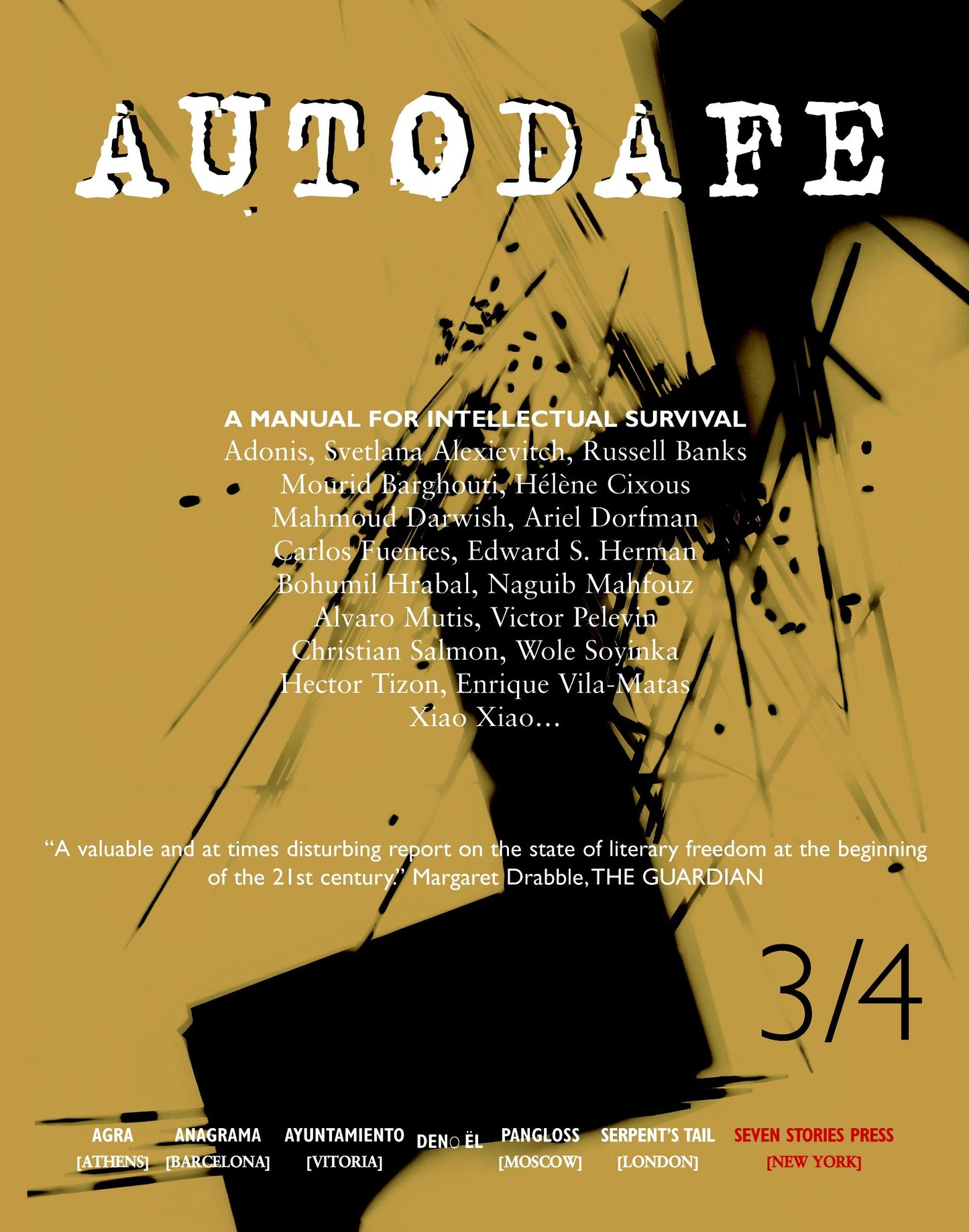 Autodafe 3/4 - The Journal of the International Parliament of Writers