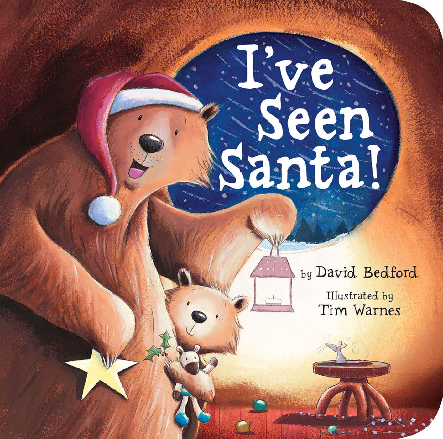 I've Seen Santa! - A Christmas Board Book for Kids and Toddlers
