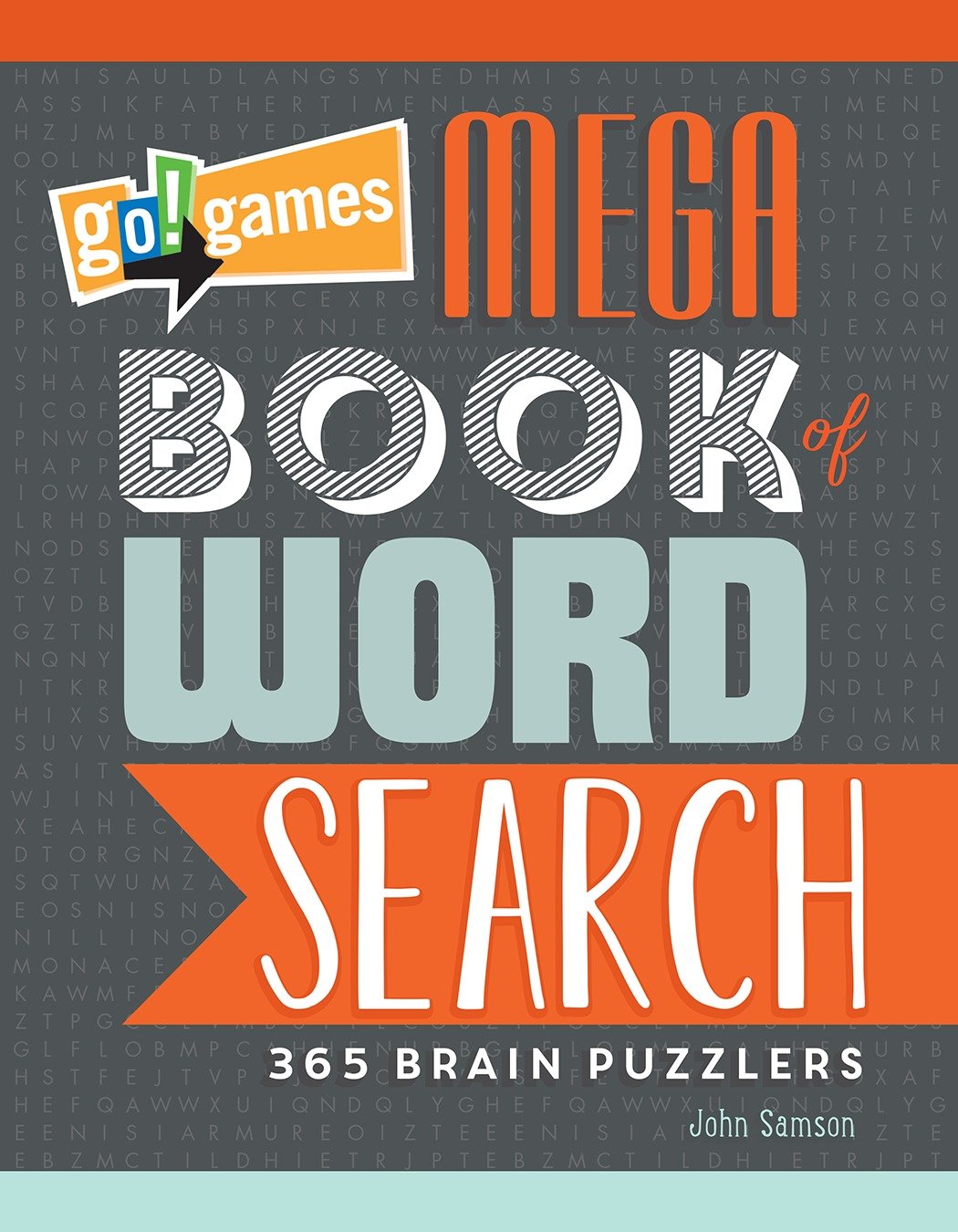 Go!Games Mega Book of Word Search - 365 Brain Puzzlers