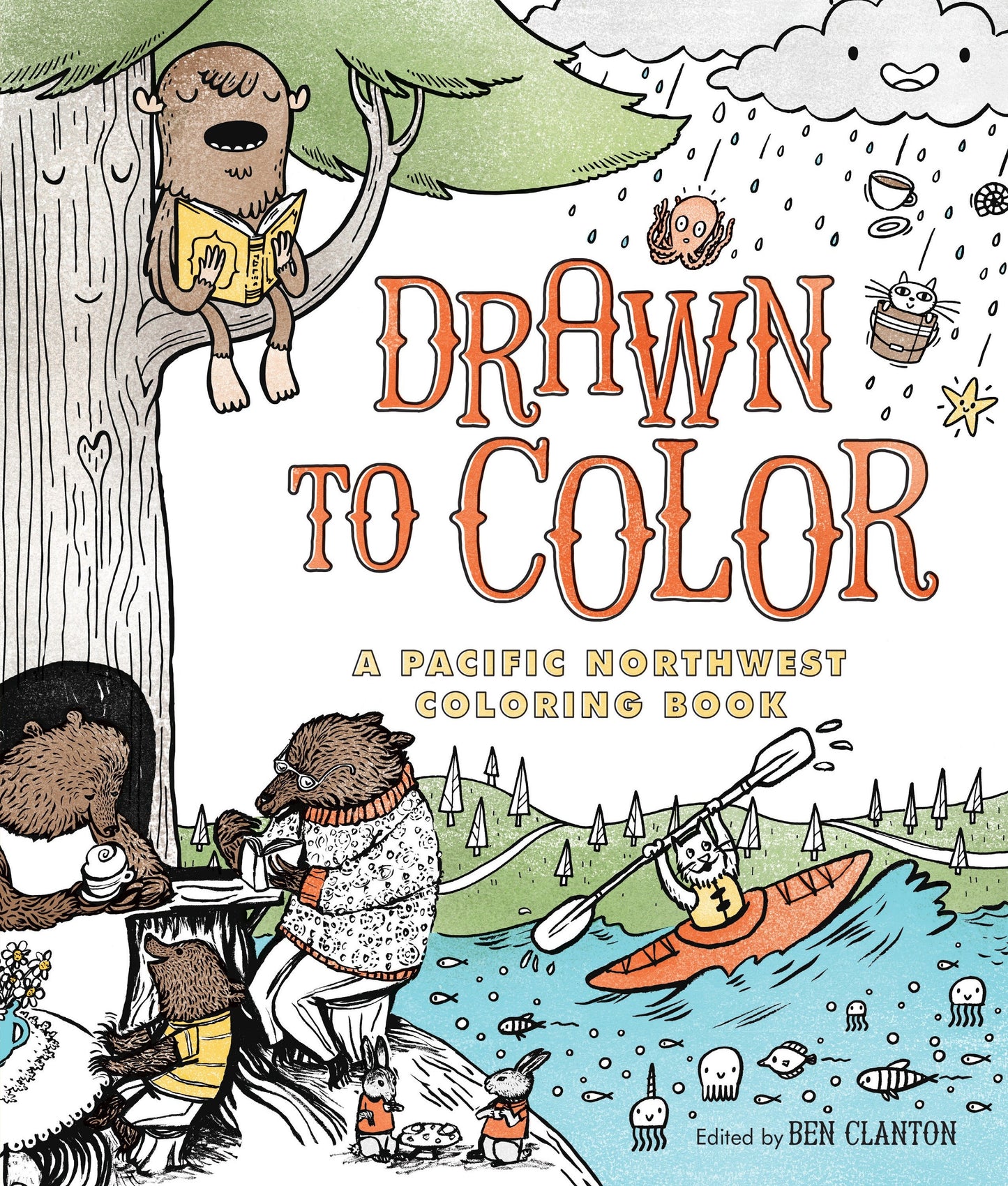 Drawn to Color - A Pacific Northwest Coloring Book