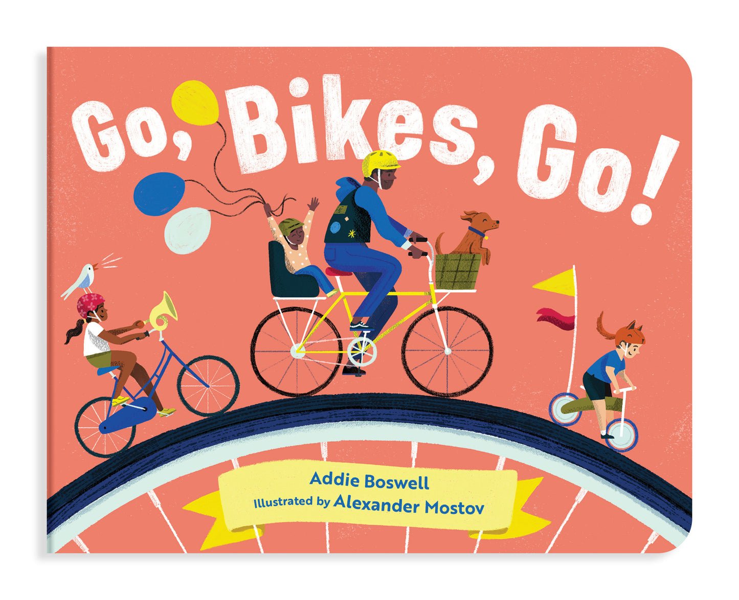 Go, Bikes, Go! A Bike Book for Toddlers 1-3 - Stocking Stuffers for Toddler Boys and Girls (Things That Go Series) (Book:1)