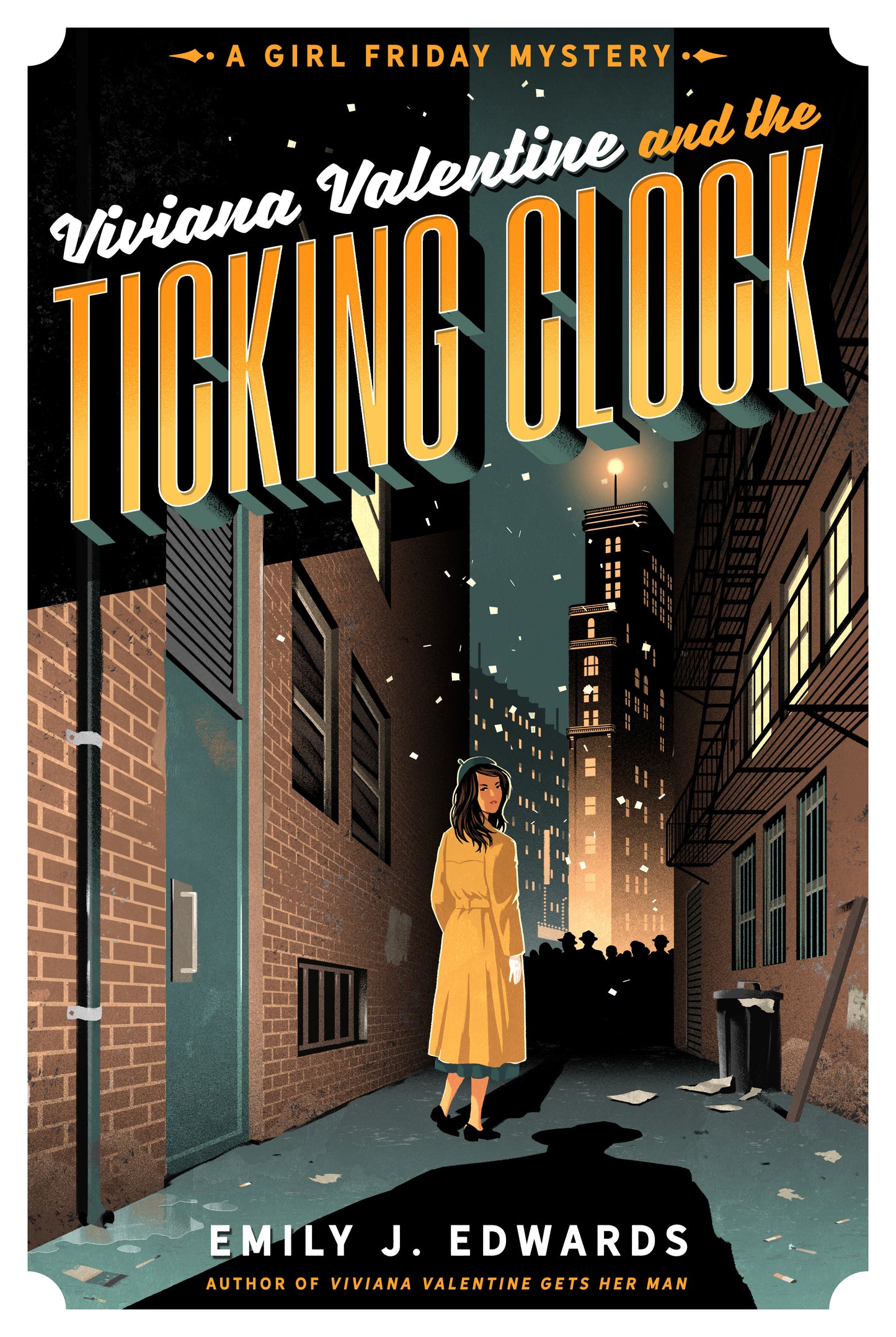 Viviana Valentine and the Ticking Clock (A Girl Friday Mystery) (Book:3)