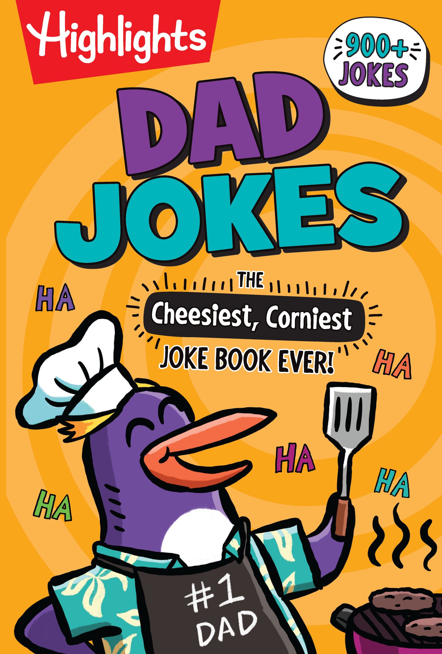 Dad Jokes: The Cheesiest, Corniest Joke Book Ever! - Dad Jokes: The Cheesiest, Corniest Joke Book Ever! (Highlights Joke Books) Ultimate Kids Joke Book Packed with Over 900 Jokes for Kids, Hilarious Dad Jokes Book (Highlights Joke Books)