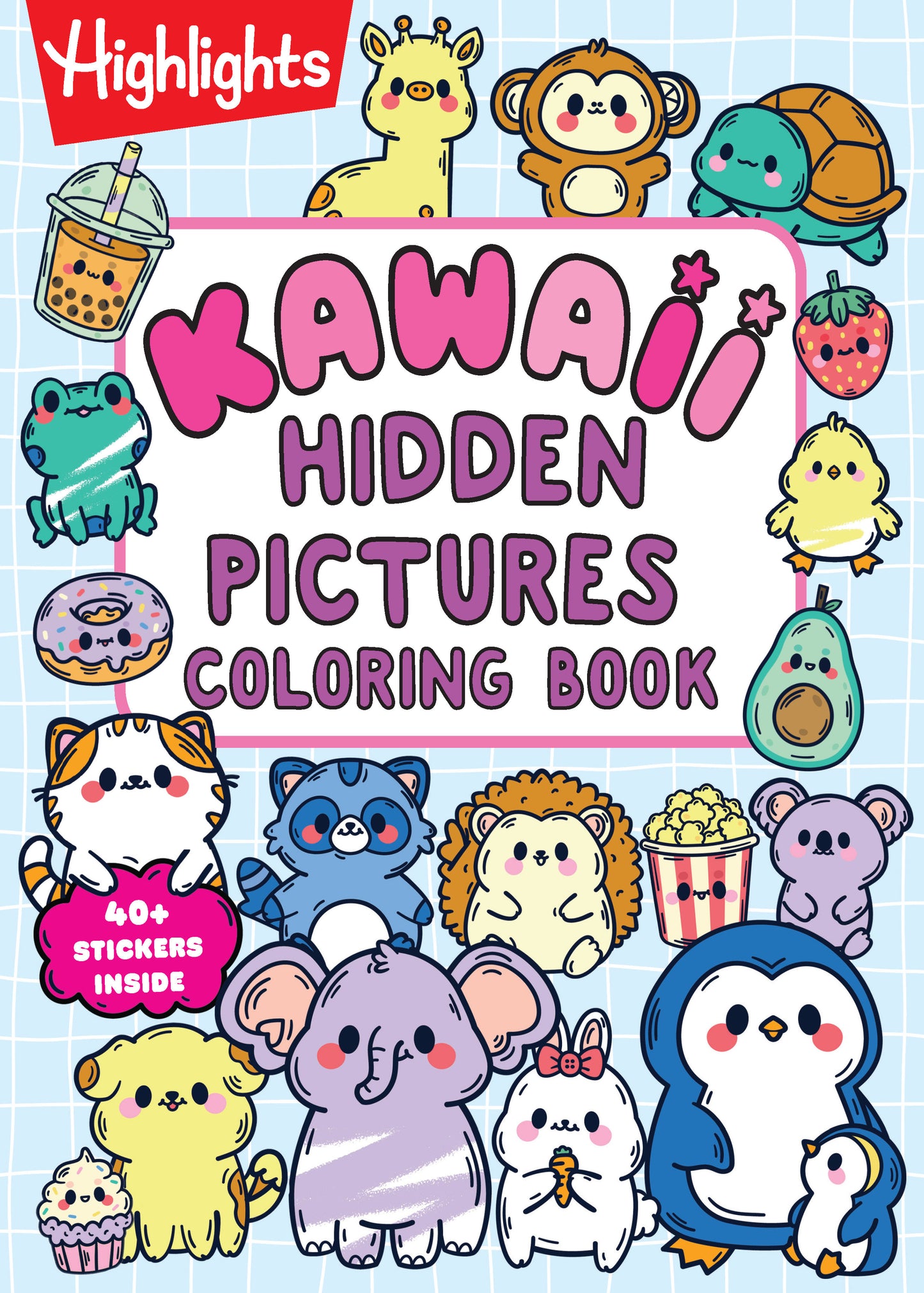 Kawaii Hidden Pictures Coloring Book (Highlights Hidden Pictures Coloring Books)