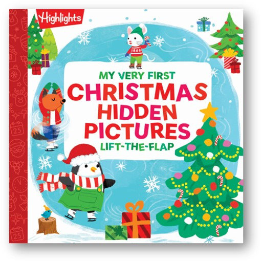My Very First Christmas Hidden Pictures Lift-the-Flap - Christmas Lift-a-Flap Board Book with Hidden Pictures Puzzles for Babys First Christmas Gift (Highlights Baby's First Puzzle Books)