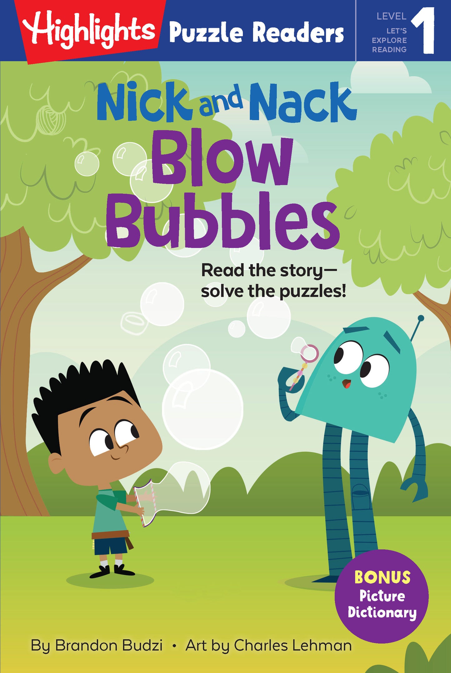 Nick and Nack Blow Bubbles (Highlights Puzzle Readers)