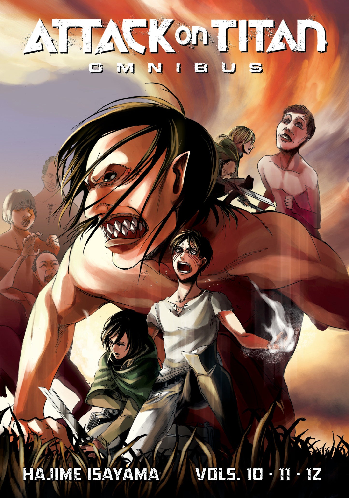 Attack on Titan Omnibus 4 (Vol. 10-12) (Attack on Titan Omnibus) (Book:4)