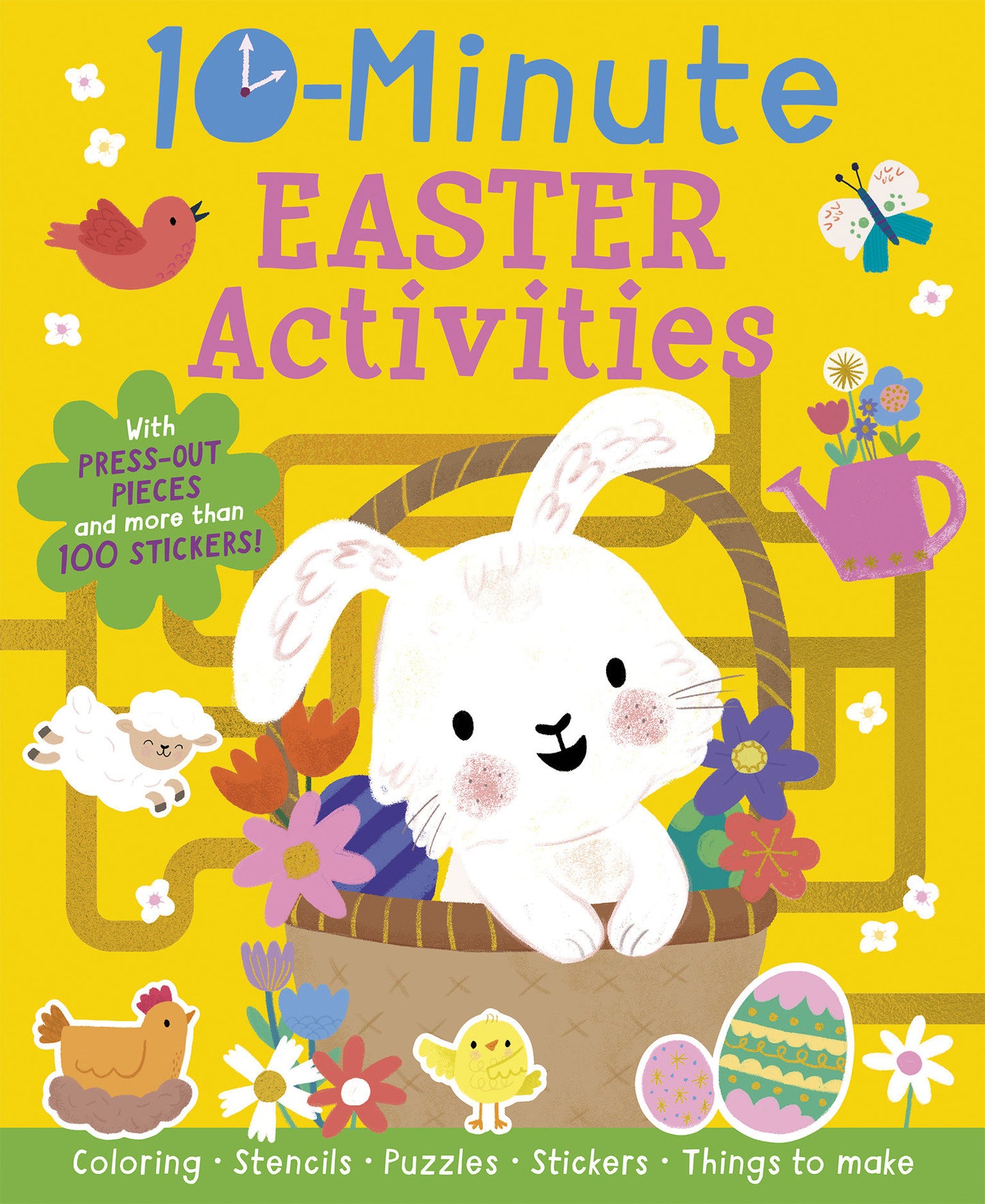 10-Minute Easter Activities - With Press-out Pieces and more than 100 Stickers! (10-Minute Activities)