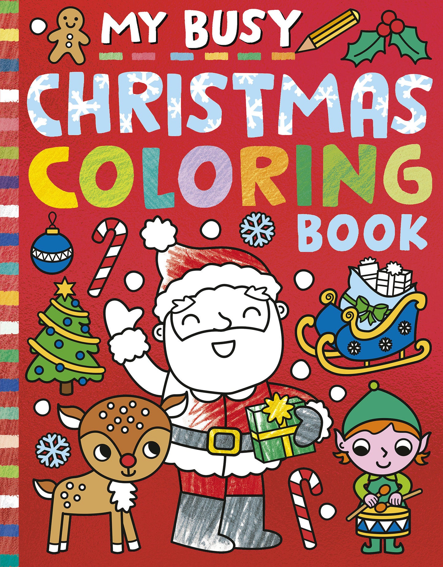 My Busy Christmas Coloring Book (My Busy Coloring)