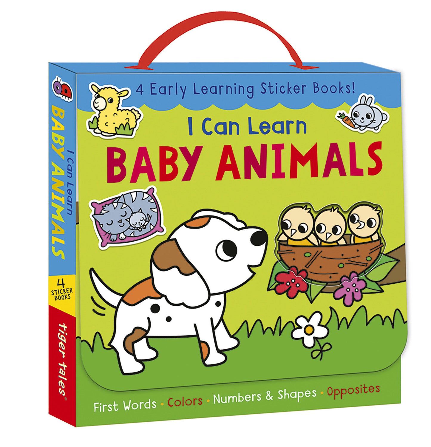 I Can Learn Baby Animals Boxed Set - 4 Early Learning Sticker Books!