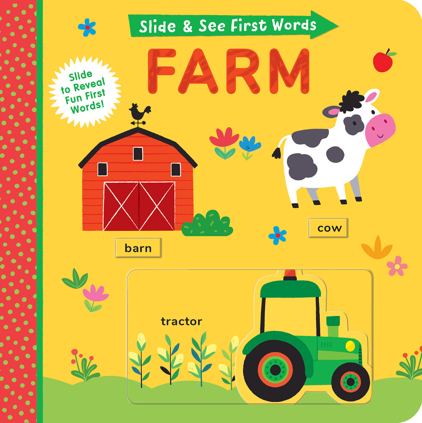 Slide and See First Words: Farm - Slide to Reveal Fun First Words!