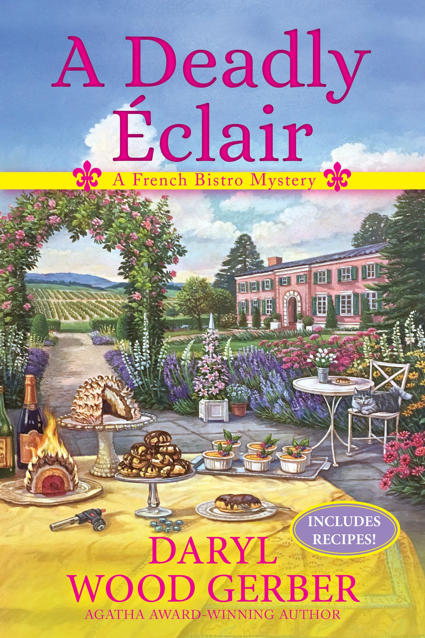 A Deadly Eclair - A French Bistro Mystery (A French Bistro Mystery) (Book:1)