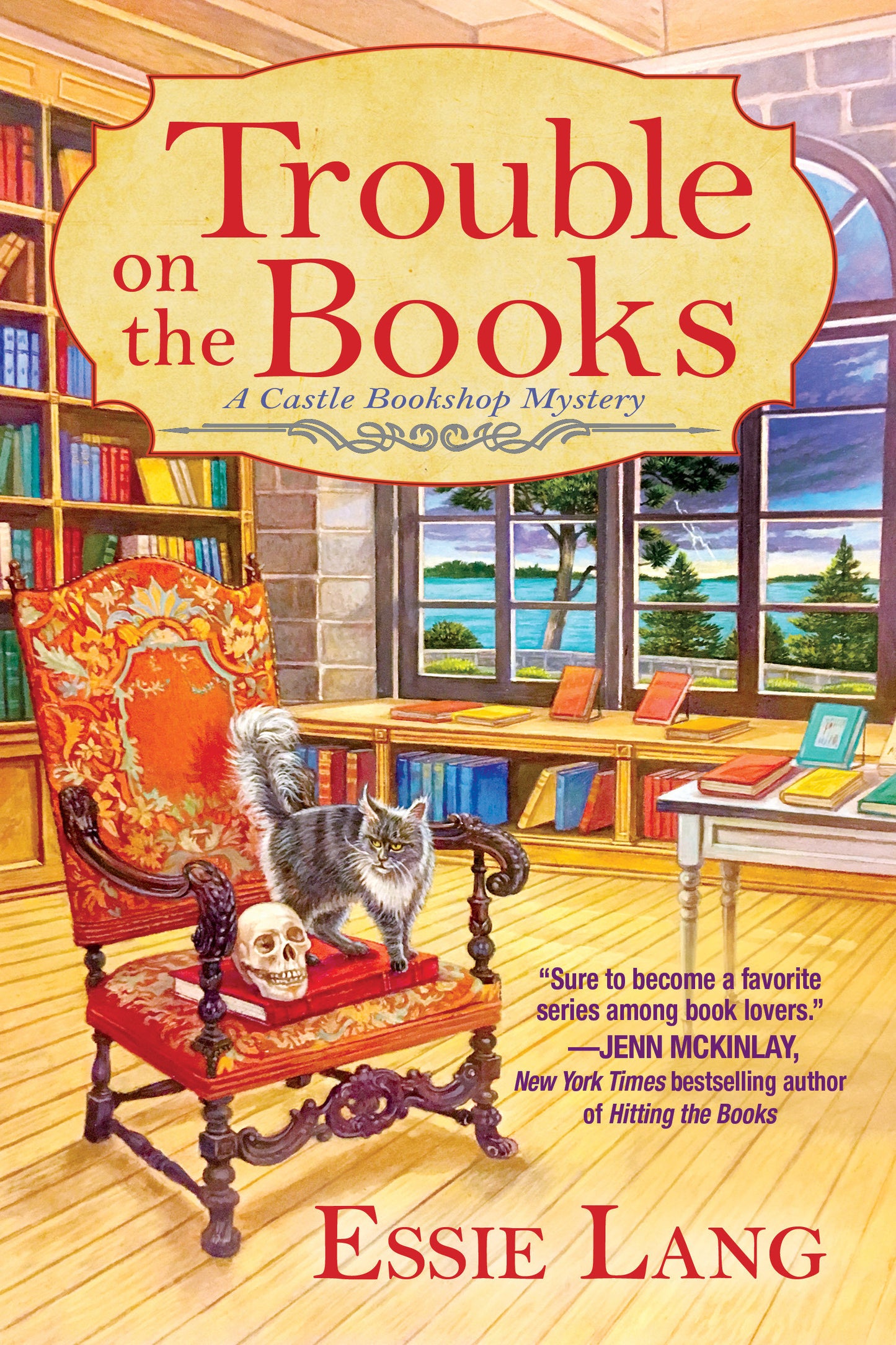 Trouble on the Books - A Castle Bookshop Mystery (A Castle Bookshop Mystery) (Book:1)