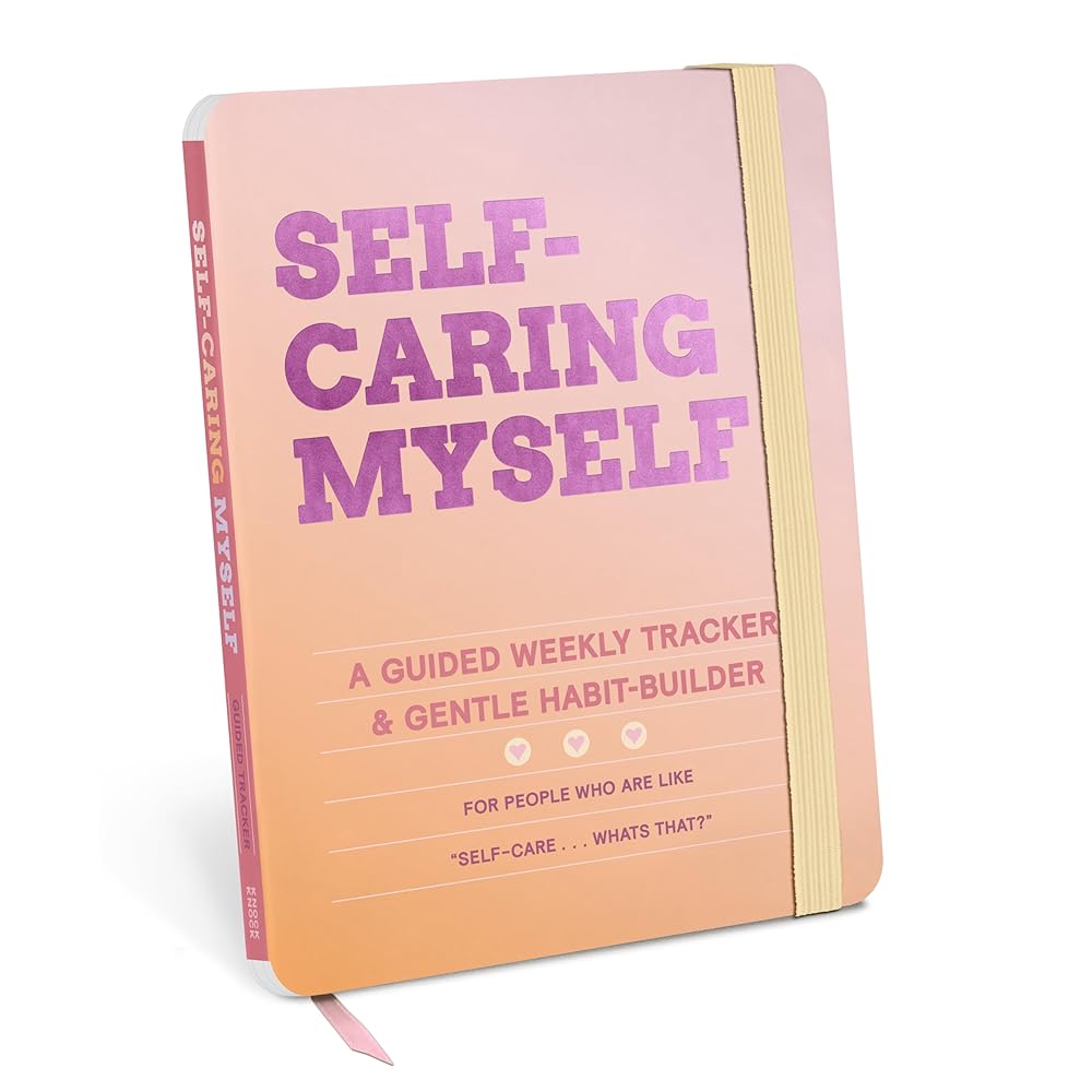 Knock Knock Self-Caring Myself Habit Tracker Journal by Knock Knock