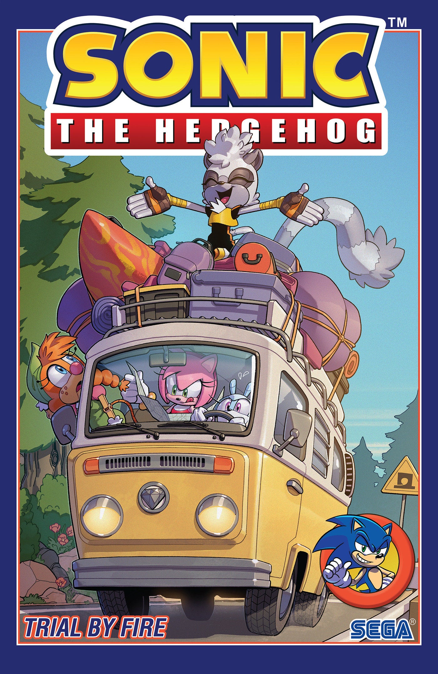 Sonic the Hedgehog, Vol. 12: Trial by Fire (Sonic The Hedgehog) (Book:12)