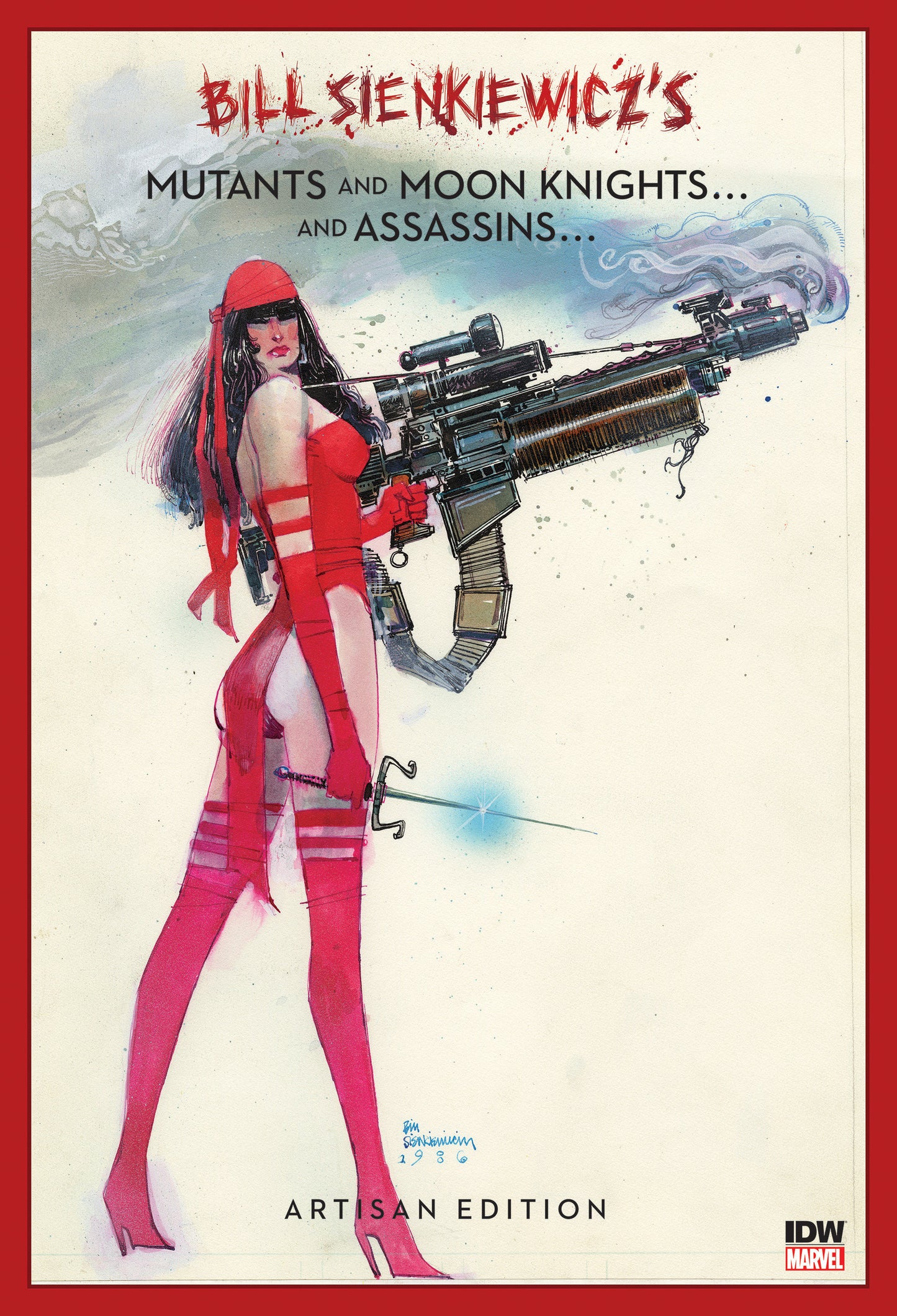 Bill Sienkiewicz's Mutants and Moon Knights and Assassins Artisan Edition (Artisan Edition)