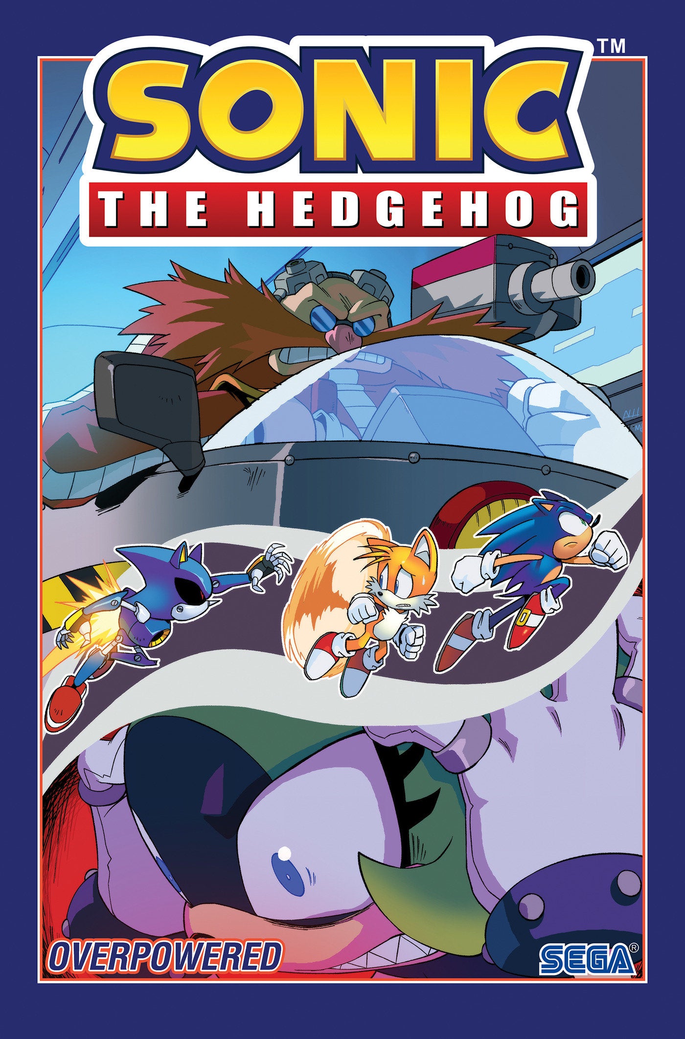 Sonic The Hedgehog, Vol. 14: Overpowered (Sonic The Hedgehog) (Book:14)