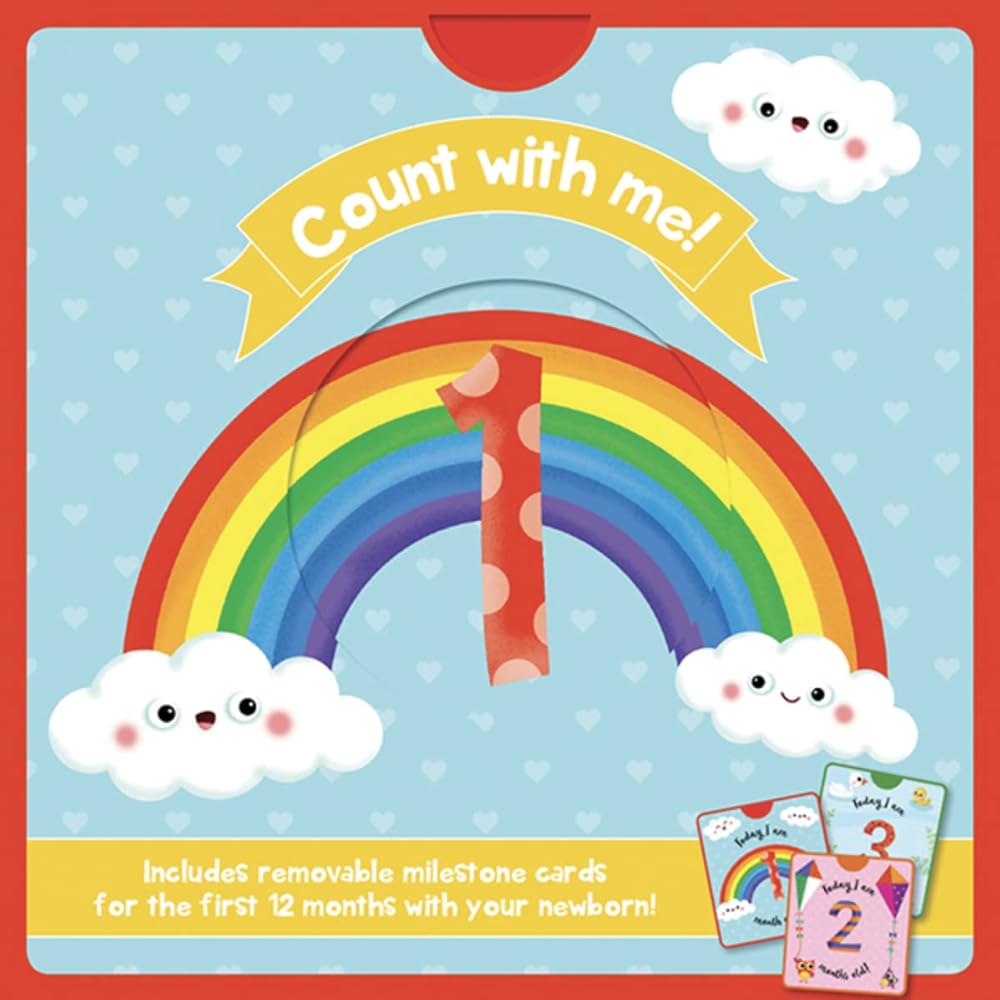Count with Me! (Baby Milestones) by Rebecca Weerasekera, Rachael McLean