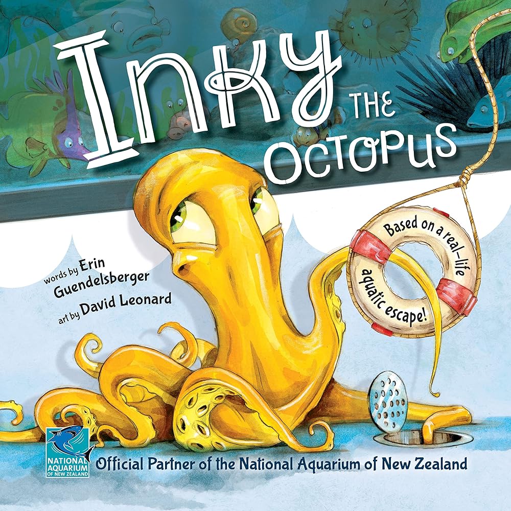 Inky the Octopus: Based on a real-life aquatic escape! cover image