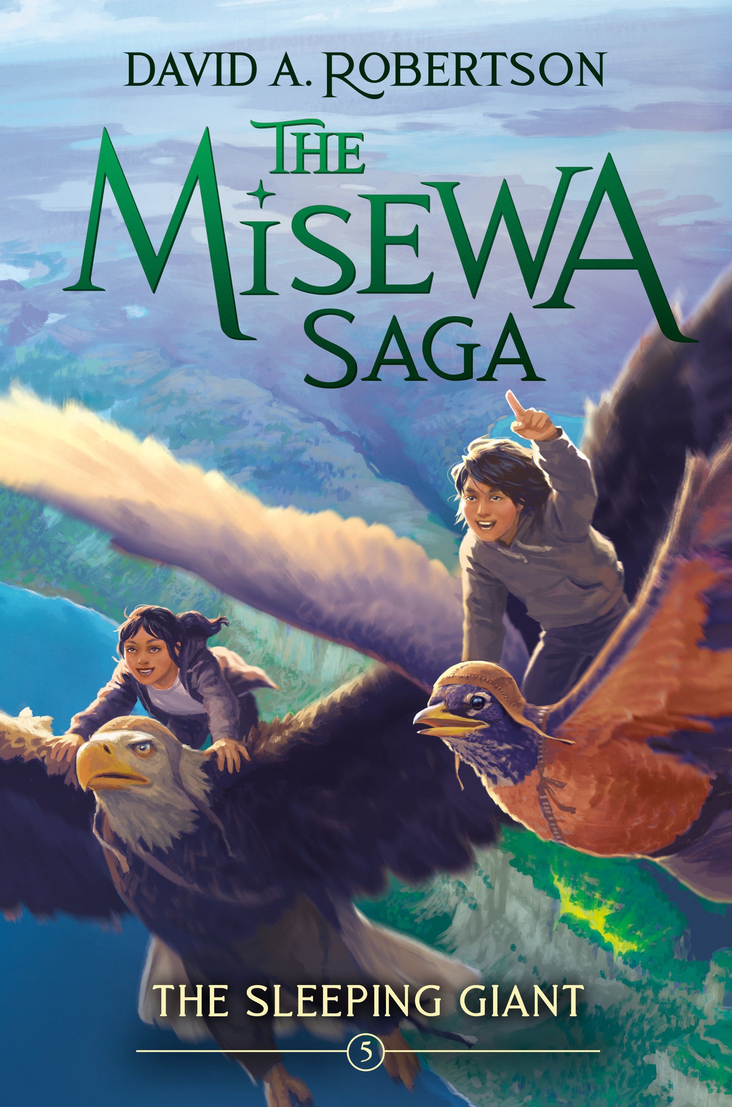 The Sleeping Giant - The Misewa Saga, Book Five (The Misewa Saga) (Book:5)