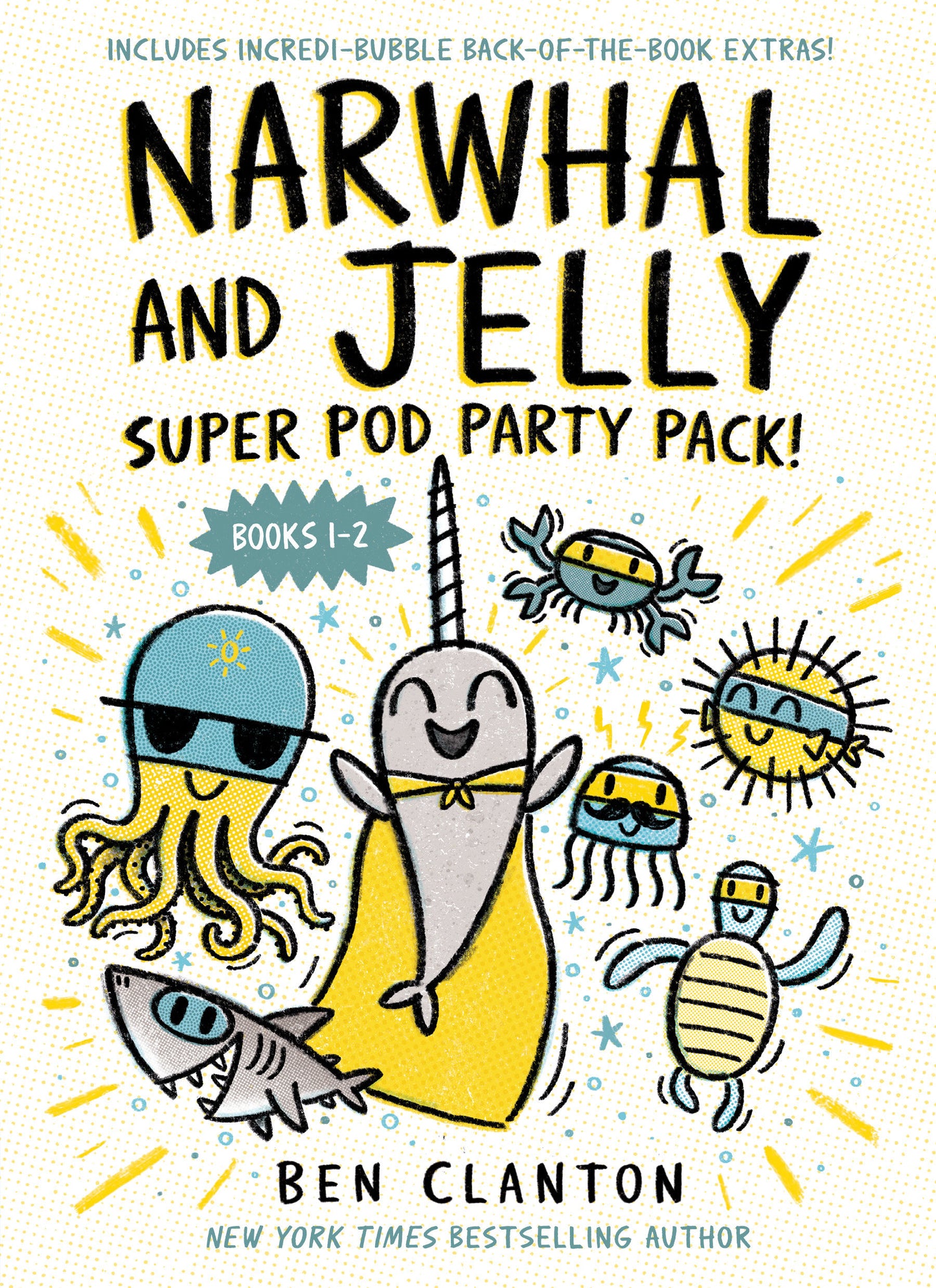 Narwhal and Jelly: Super Pod Party Pack! (Paperback bind-up books 1 & 2) (A Narwhal and Jelly Book)