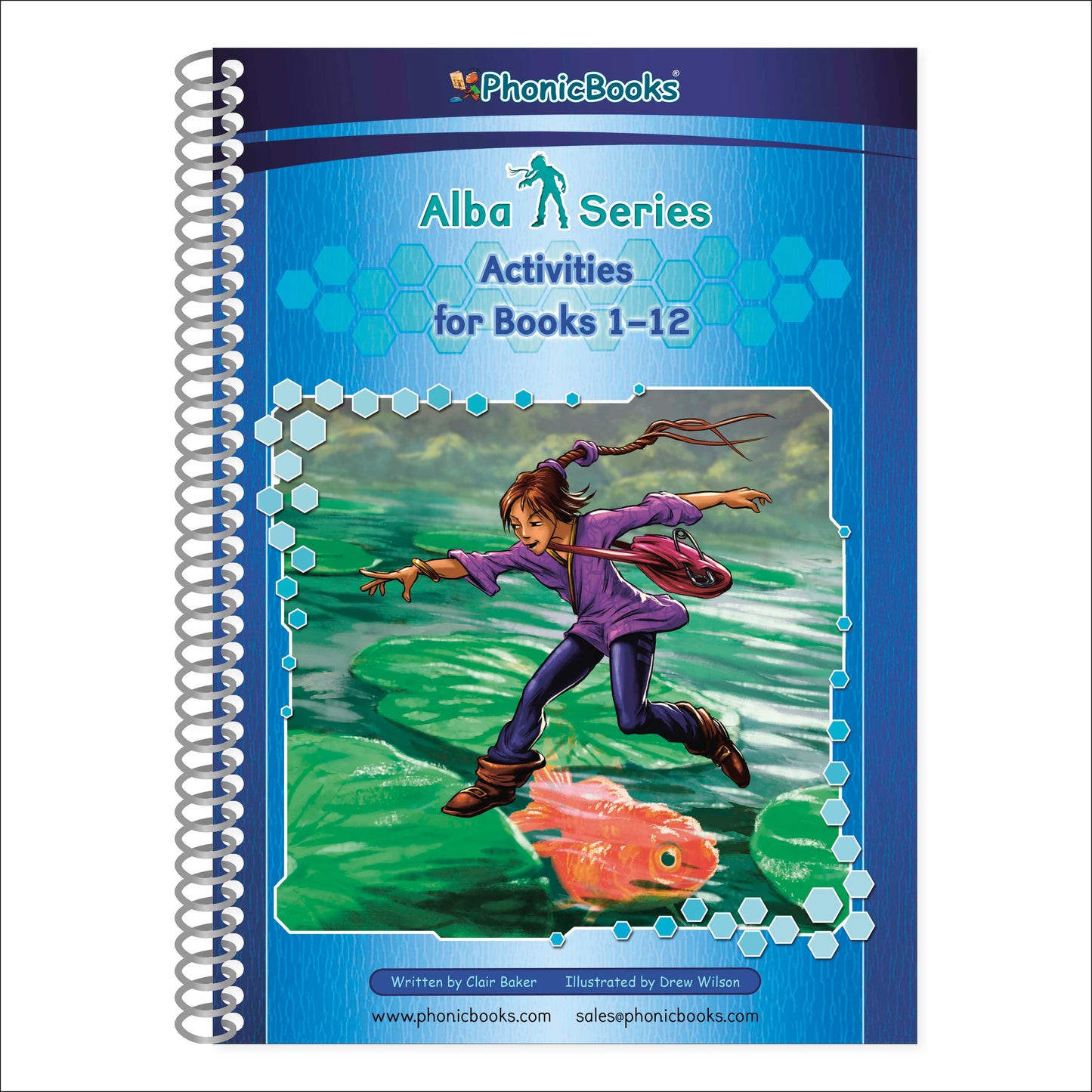 Phonic Books Alba Activities - Activities Accompanying Alba Books for Older Readers (CVC, Consonant Blends and Consonant Teams, Alternative Spellings for Vowel Sounds - ai, ay, a-e, a) (Phonic Books Catch-Up Decodable Readers)