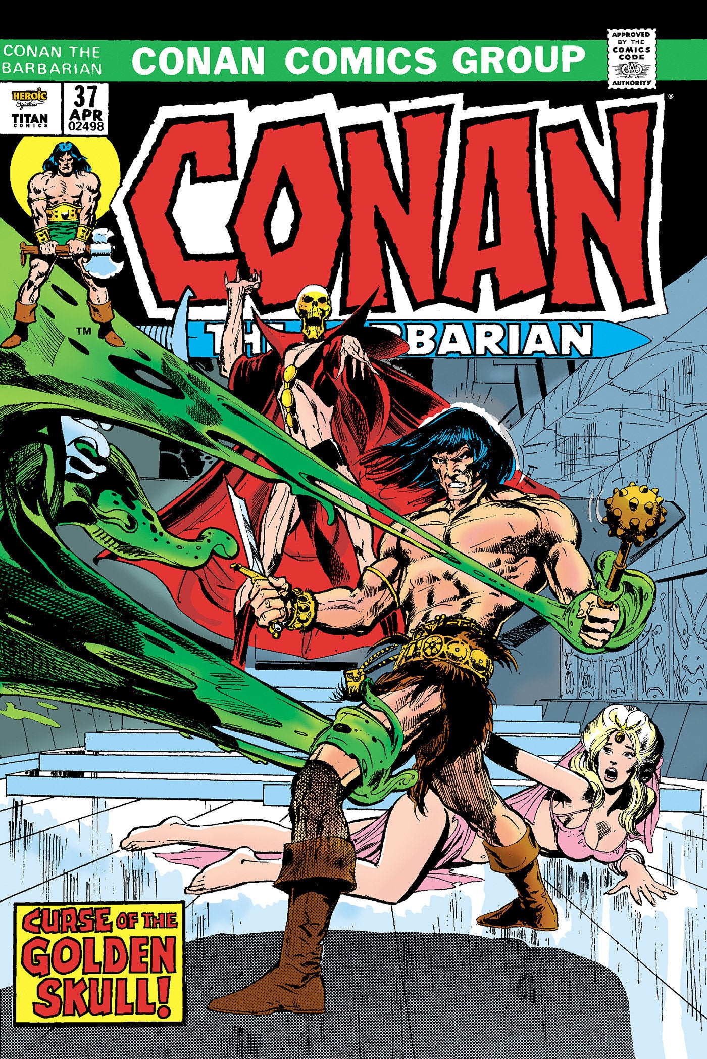 Conan The Barbarian: The Original Comics Omnibus Vol.2 (CONAN THE BARBARIAN OMNIBUS) (Book:2)