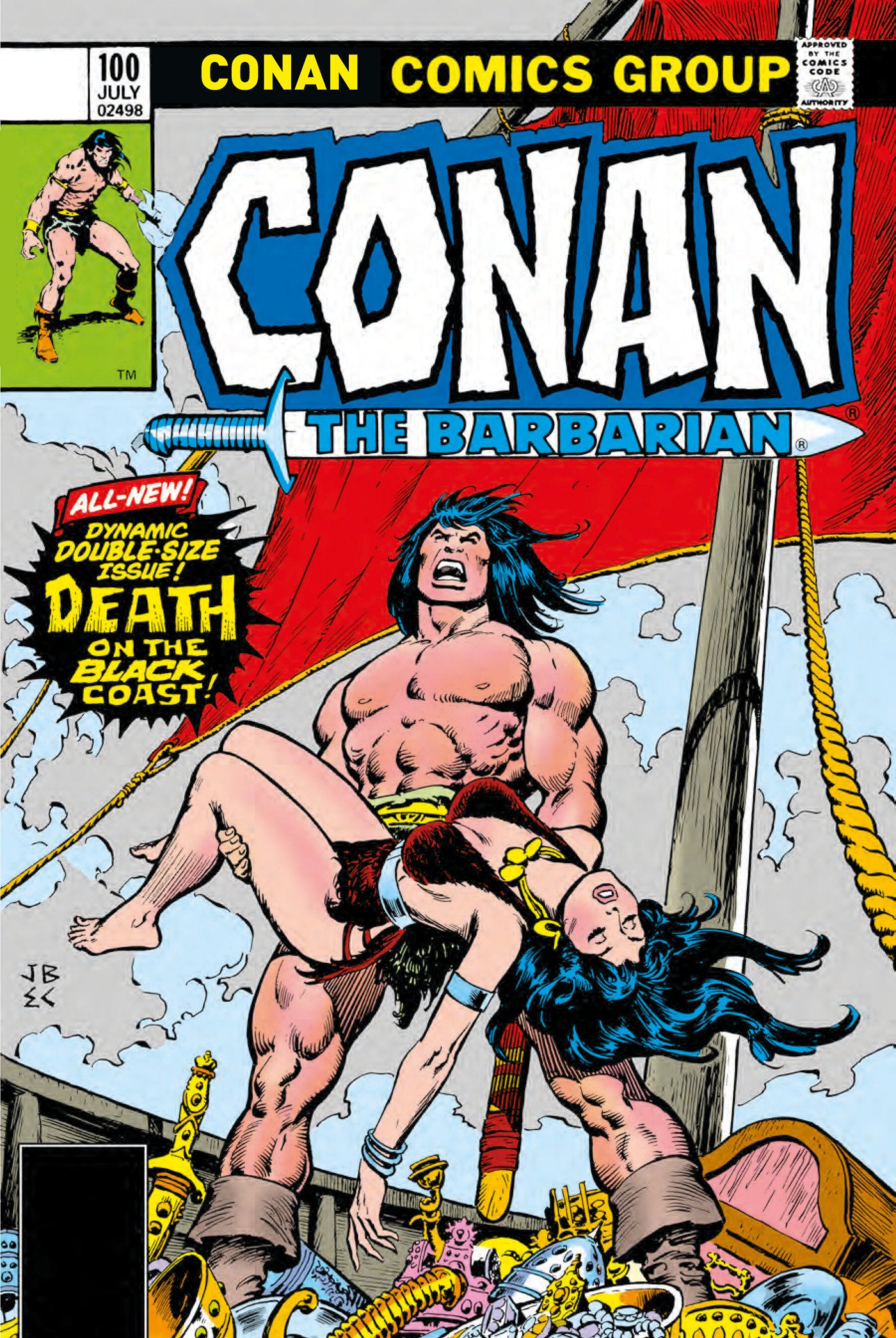 Conan The Barbarian: The Original Comics Omnibus Vol.4 (CONAN THE BARBARIAN OMNIBUS) (Book:4)