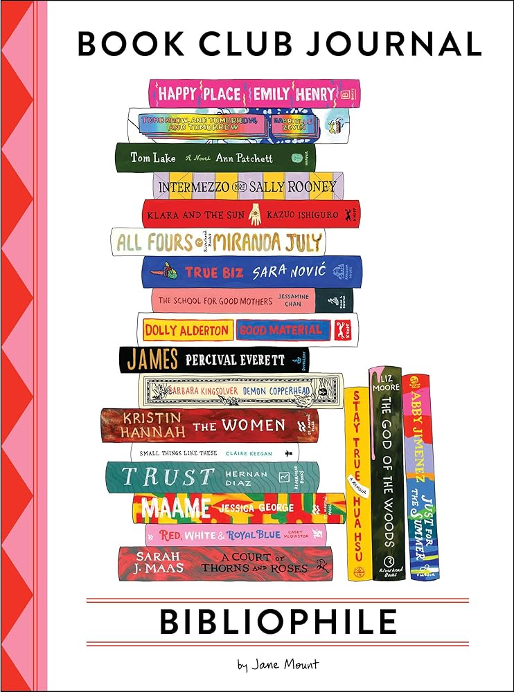 Bibliophile Book Club Journal by Jane Mount