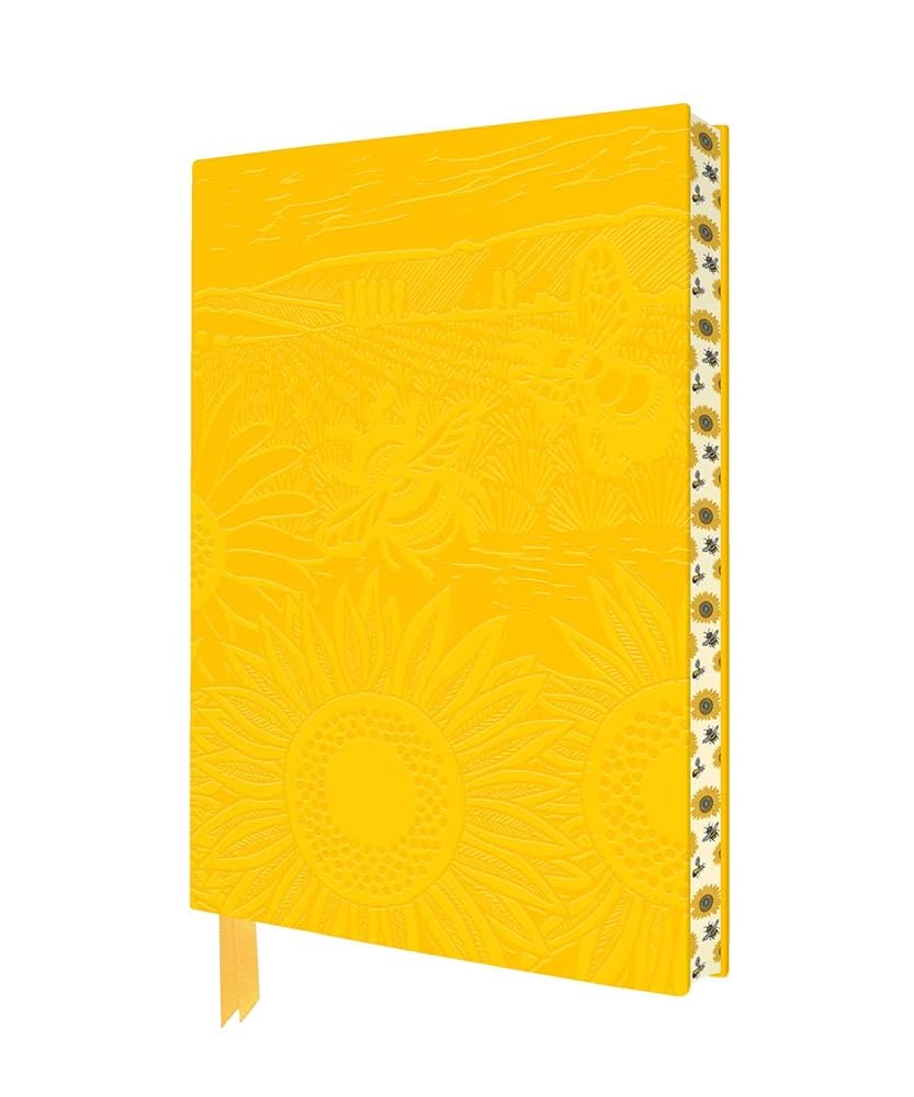 Kate Heiss: Sunflower Fields Artisan Art Notebook (Flame Tree Journals) (Artisan Art Notebooks) by Flame Tree Studio