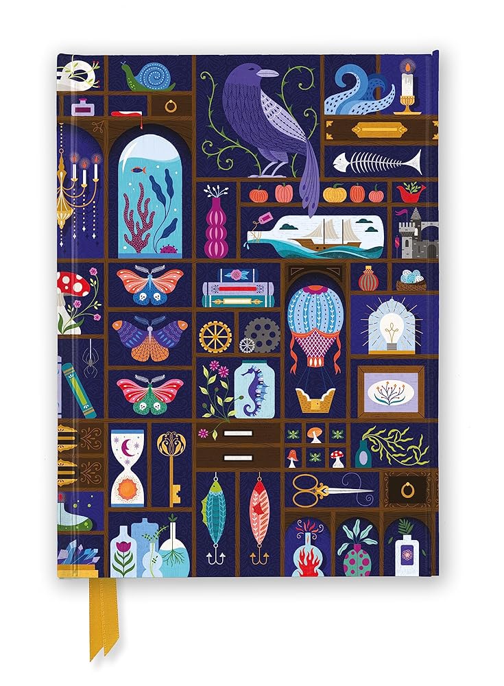 Jenny Zemanek: A Cabinet of Curiosities (Foiled Journal) (Flame Tree Notebooks) by Flame Tree Studio