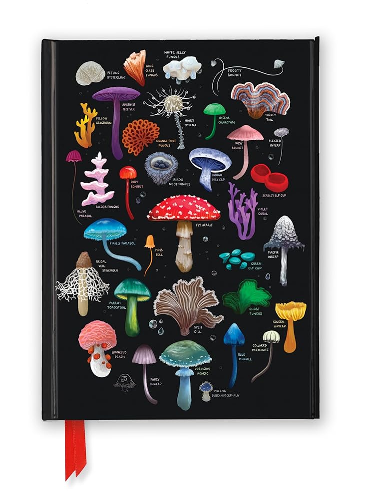 Anna Stead: Mushrooms & Fungi (Foiled Journal) (Flame Tree Notebooks) by Flame Tree Studio