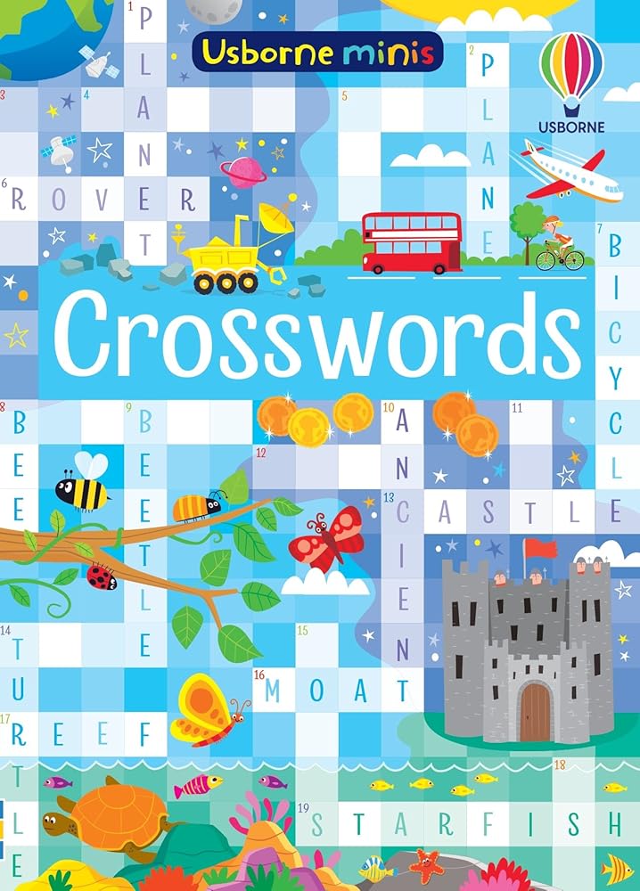 Crosswords (Usborne Minis) by Phillip Clarke, The Boy Fitz Hammond