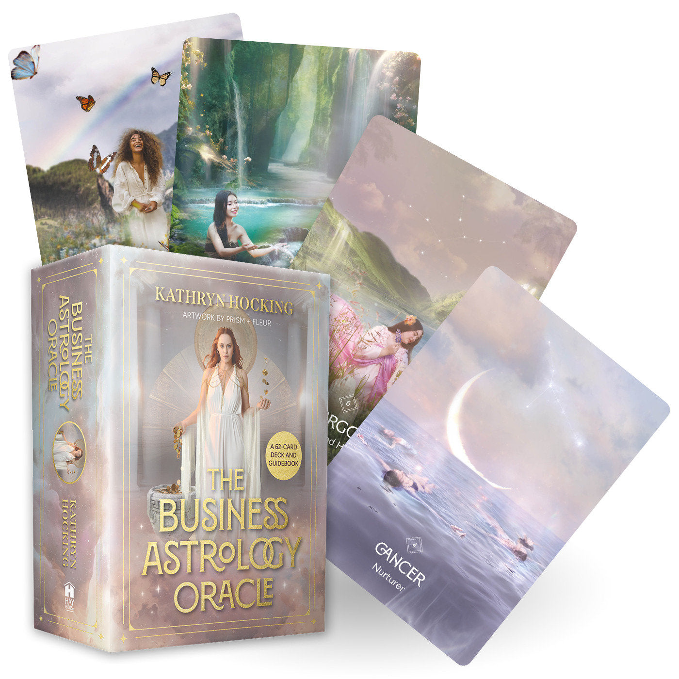 The Business Astrology Oracle - A 62-Card Deck and Guidebook