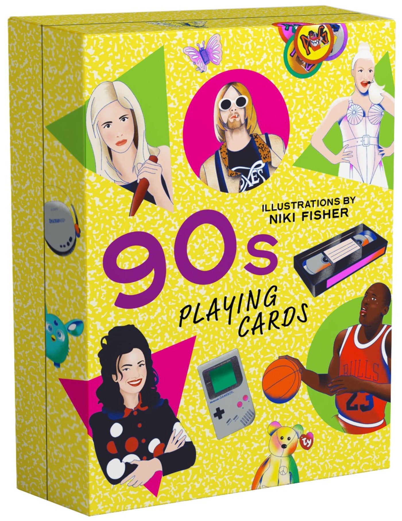 90s Playing Cards - Featuring the Decade's Most Iconic People, Objects, and Moments