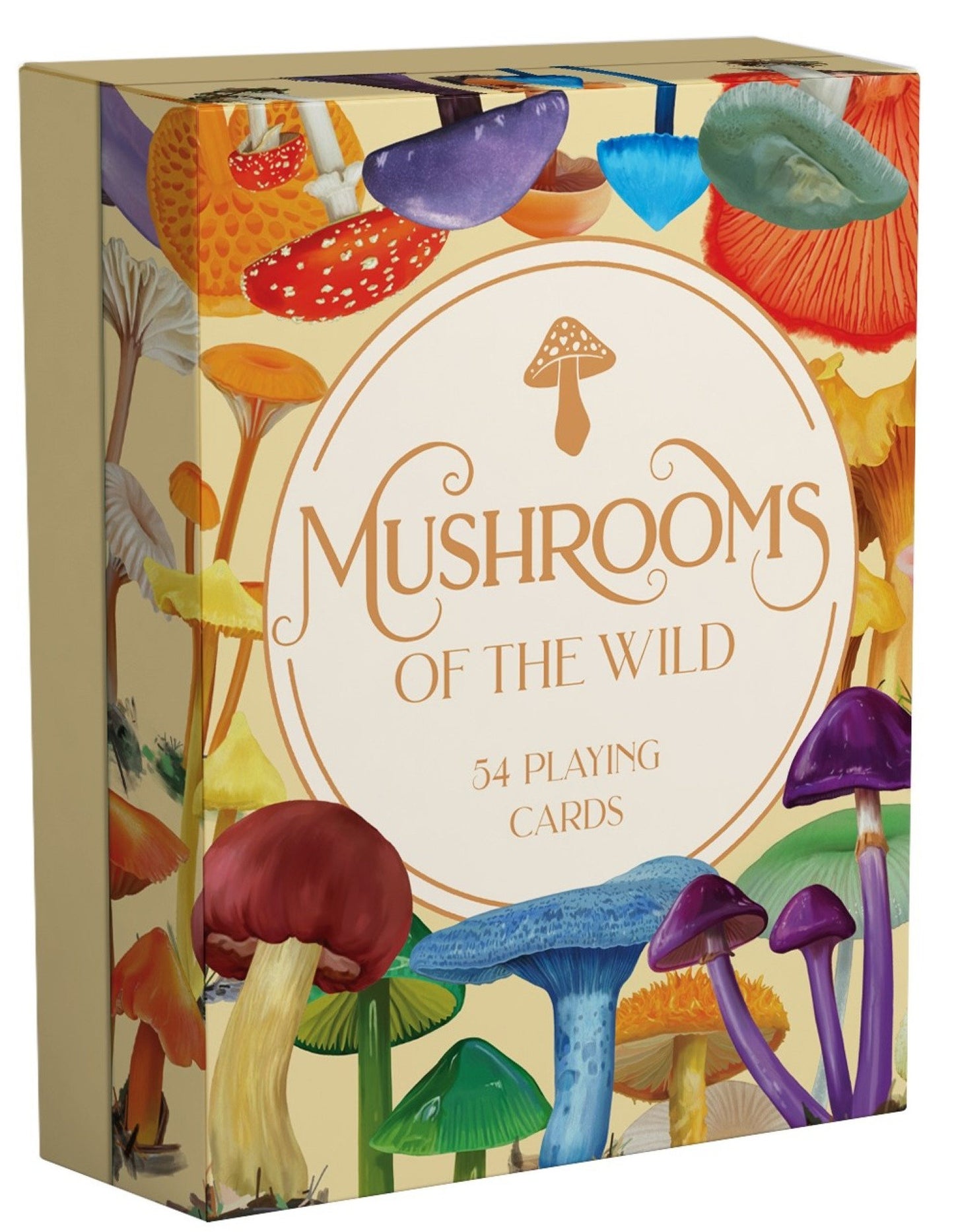 Mushrooms of the Wild - 54 playing cards