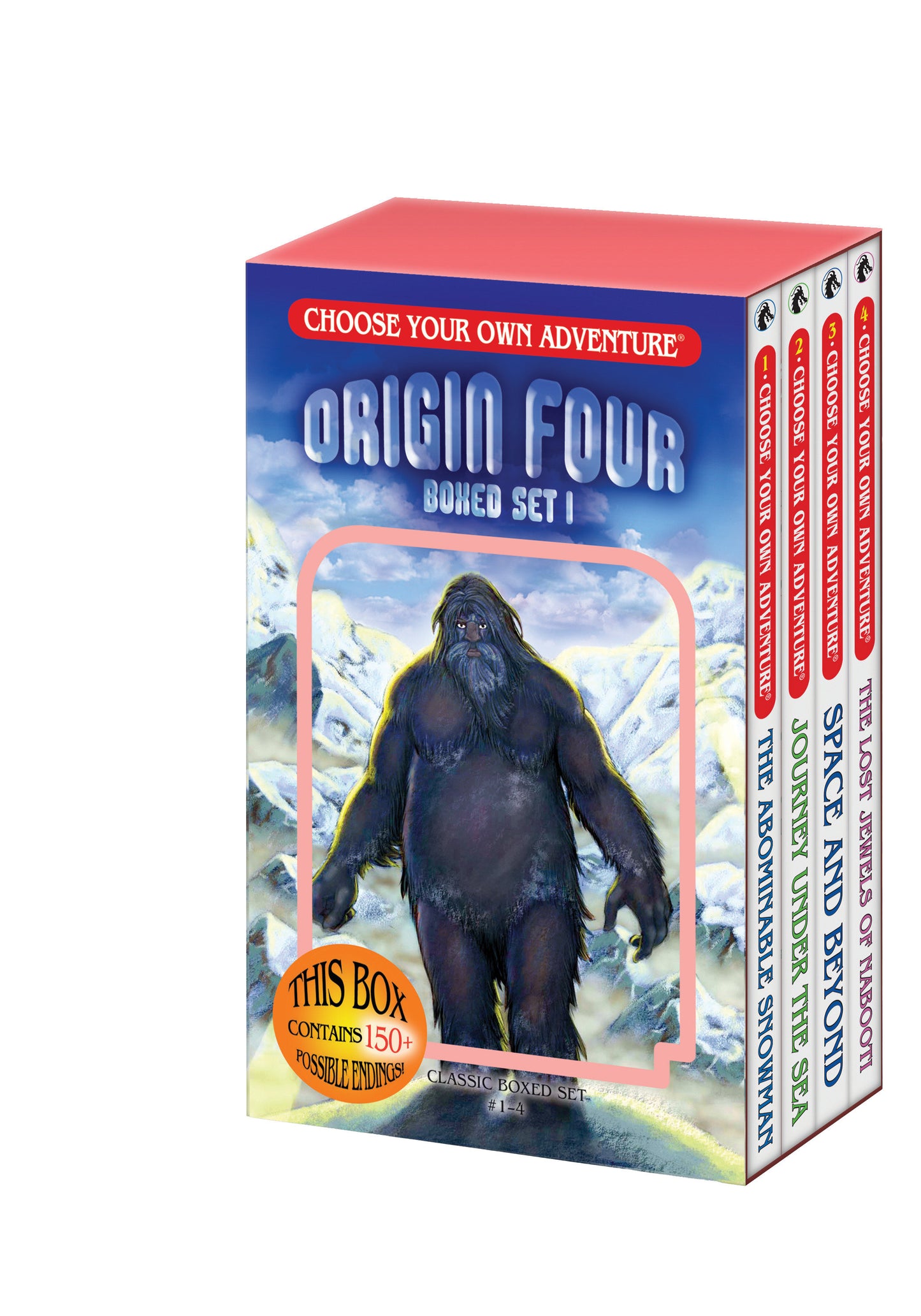 Choose Your Own Adventure 4-Book Boxed Set #1: Origin Four (The Abominable Snowman, Journey Under The Sea, Space And Beyond, The Lost Jewels of Nabooti) (Choose Your Own Adventure Box Sets) (Book:3)