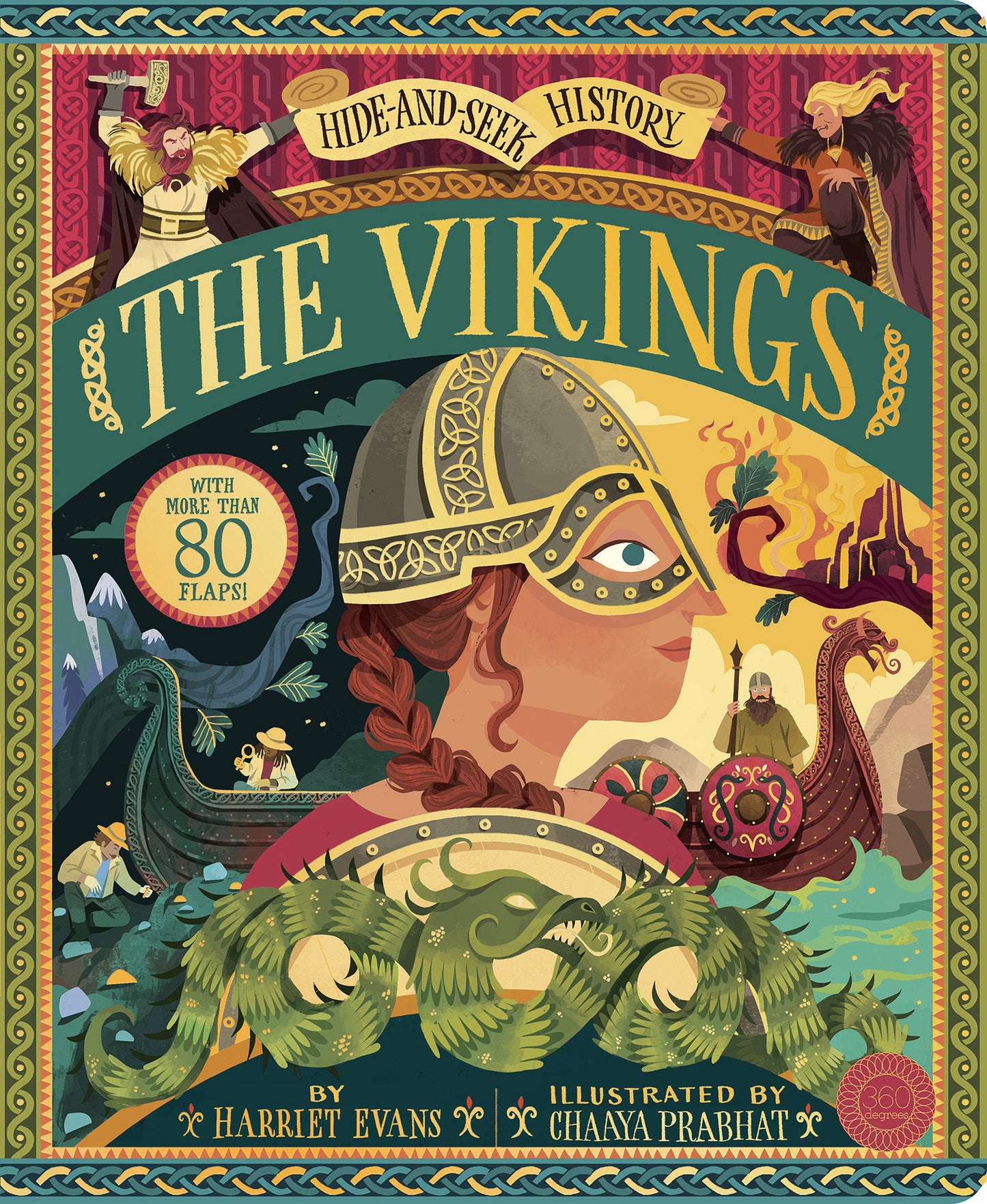 Hide and Seek History: The Vikings - With More Than 80 Flaps!