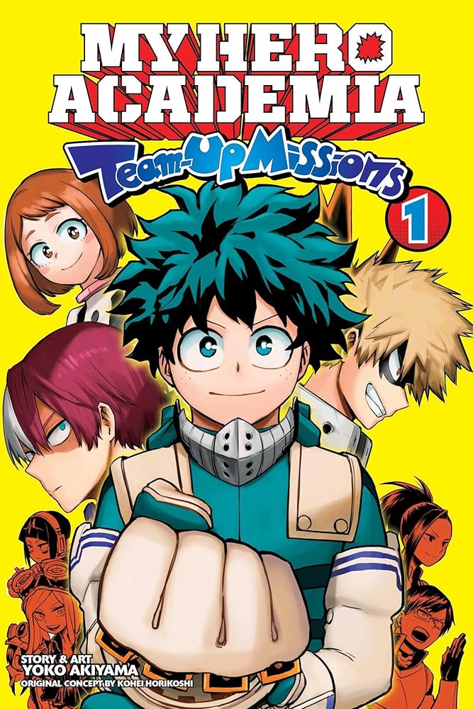 My Hero Academia: Team-Up Missions, Vol. 1 (1) by Yoko Akiyama, Kohei Horikoshi