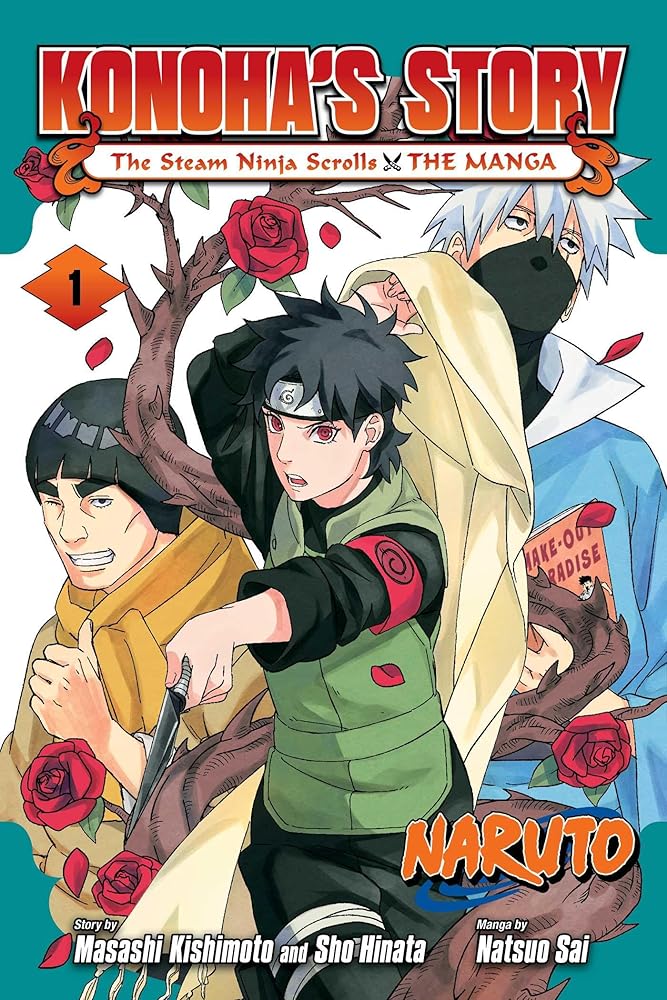 Naruto: Konoha's Story―The Steam Ninja Scrolls: The Manga, Vol. 1 (1) by Masashi Kishimoto, Sho Hinata, Natsuo Sai