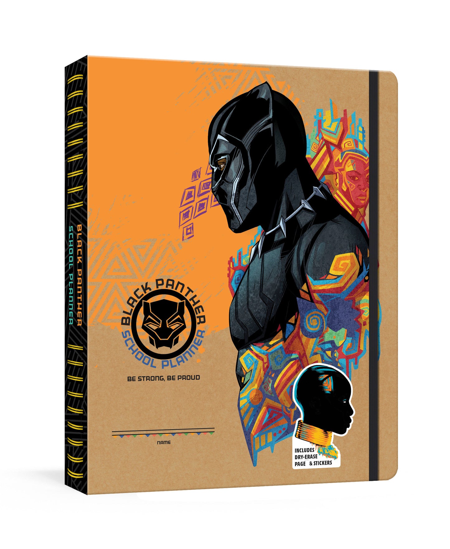 Black Panther School Planner: Be Strong, Be Proud - A Week-at-a-Glance Kid's Planner with Stickers (Marvel School Planner)